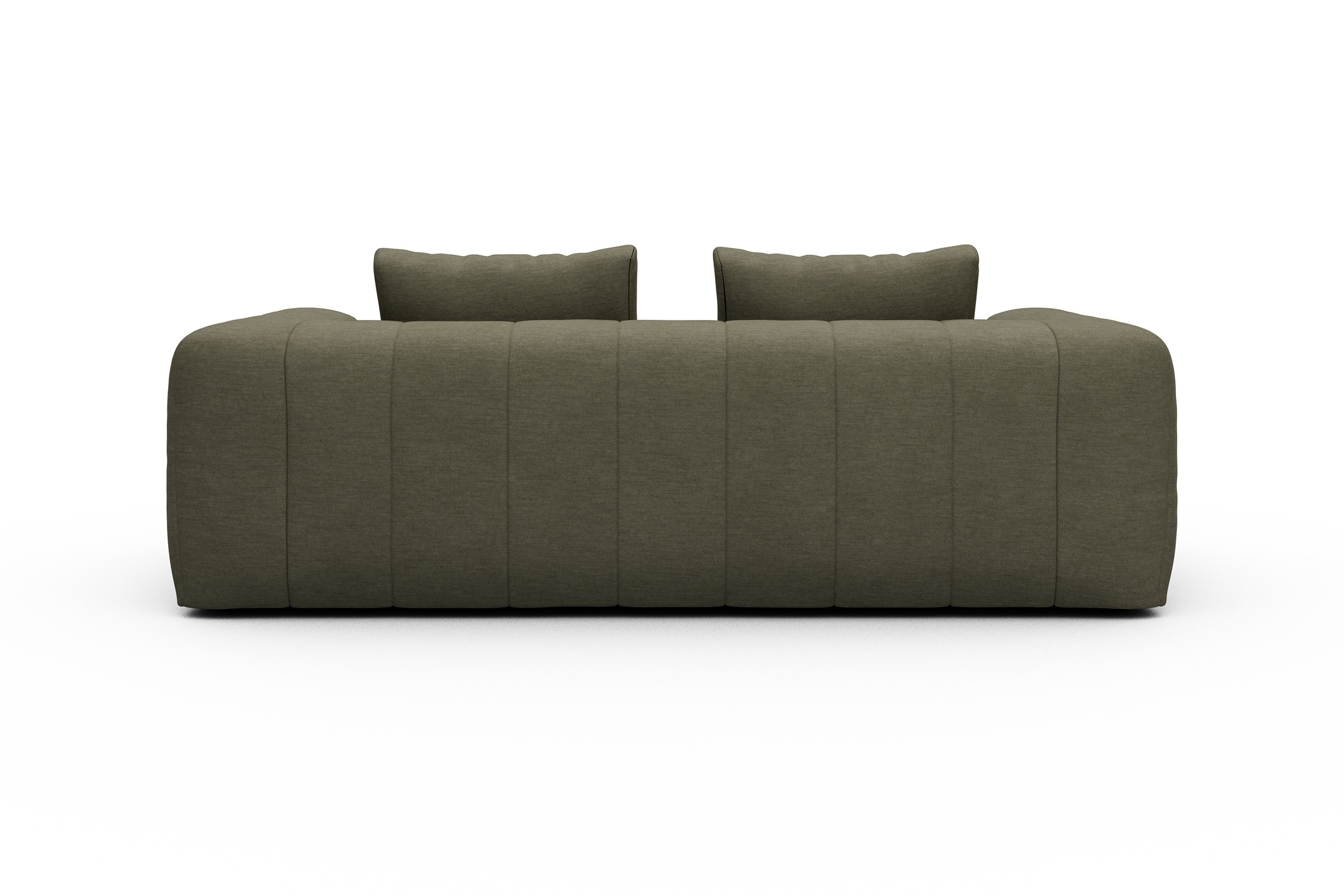 Sofa Hugo 3-Sitzer Vivus-Dusty-Olive