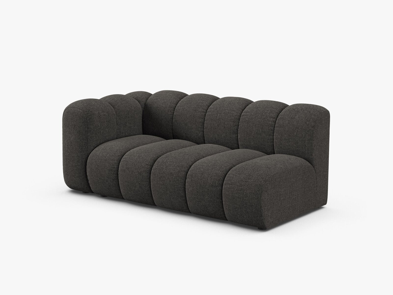 Micadoni Modul Lupine 3-Sitzer Chenille Eden Dunkelgrau Links