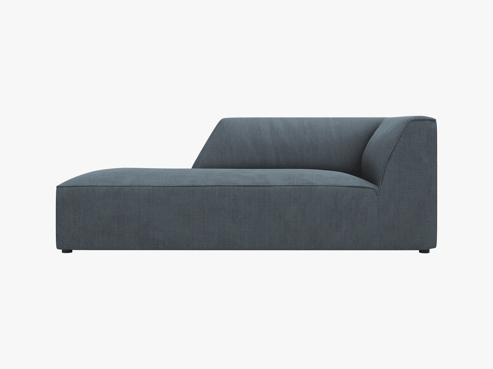 Micadoni Recamiere Ruby 1-Sitzer Links Kord Scala Blau