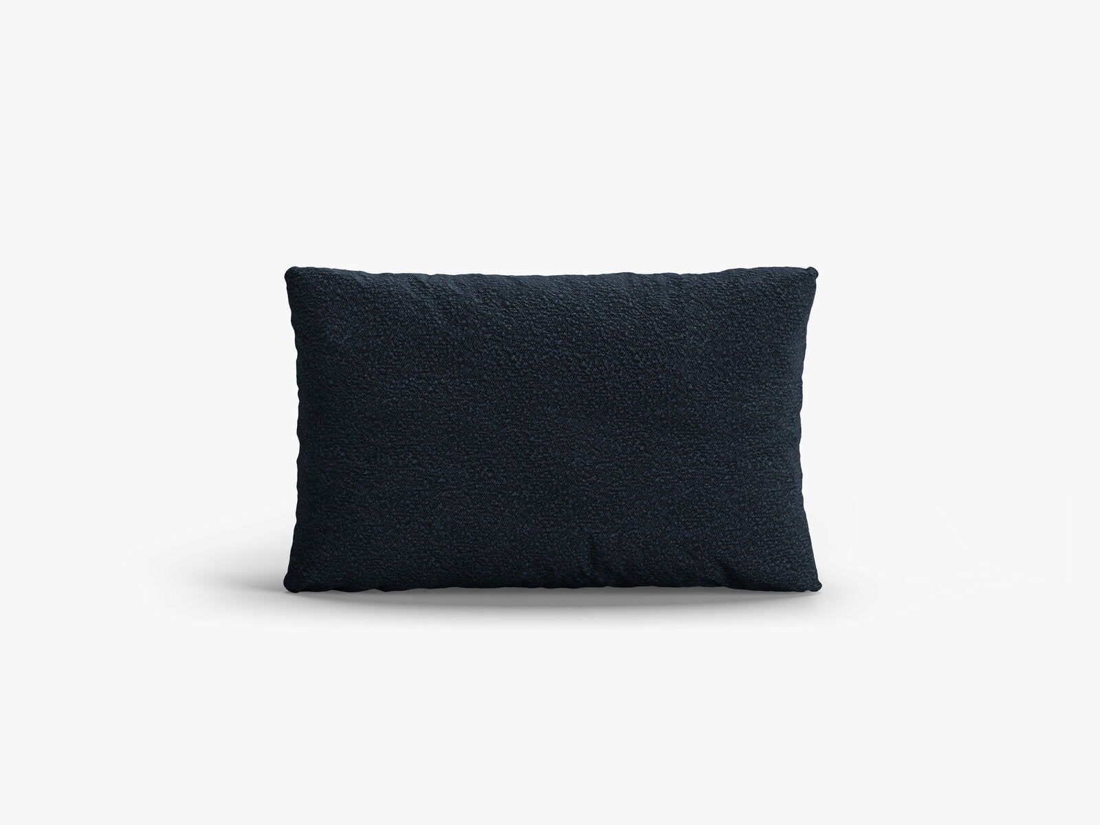 Micadoni Kissen Poppy Boucle Baloo Dunkelblau 30x50