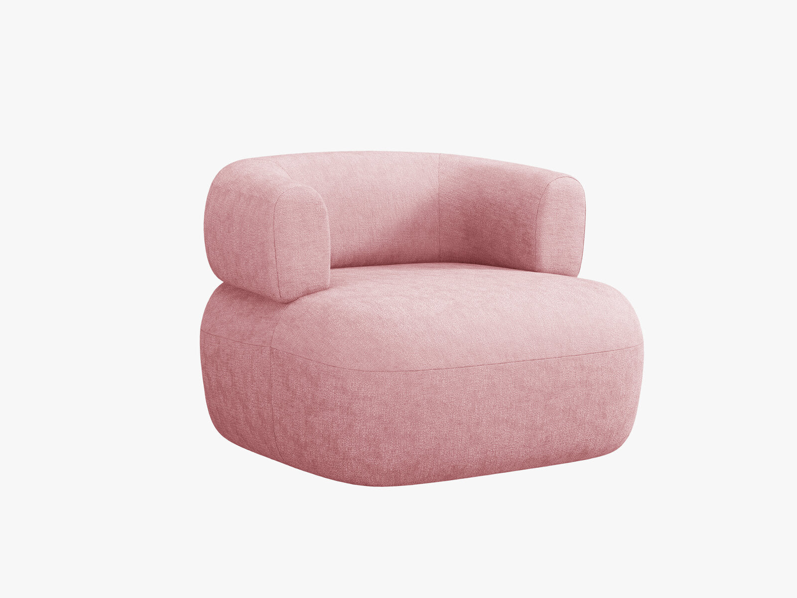 Micadoni Sessel Jenny Chenille Perfect Harmony Rosa