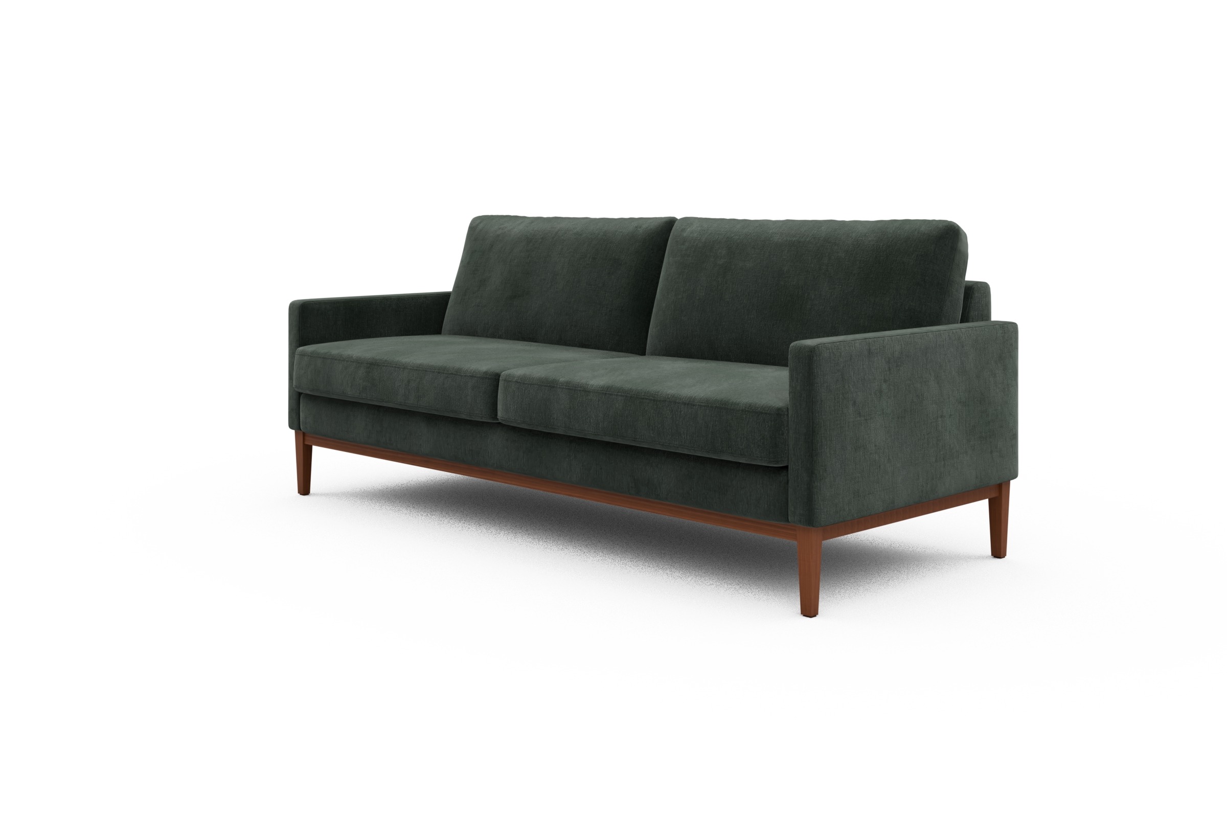 Sofa Bodo 3-Sitzer Smooth-Laurel-Green