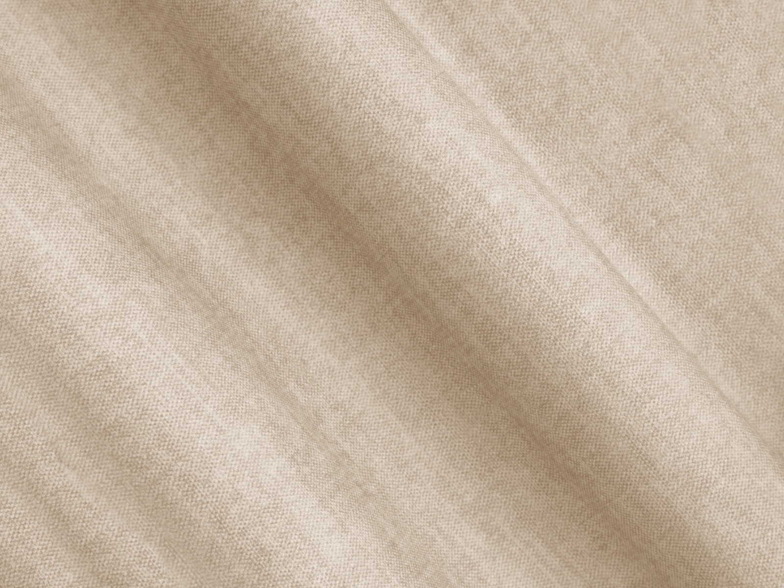 Cosmopolitan Design Panoramasofa Loretto 5-Sitzer Samt Vogue Helles Beige Rechts