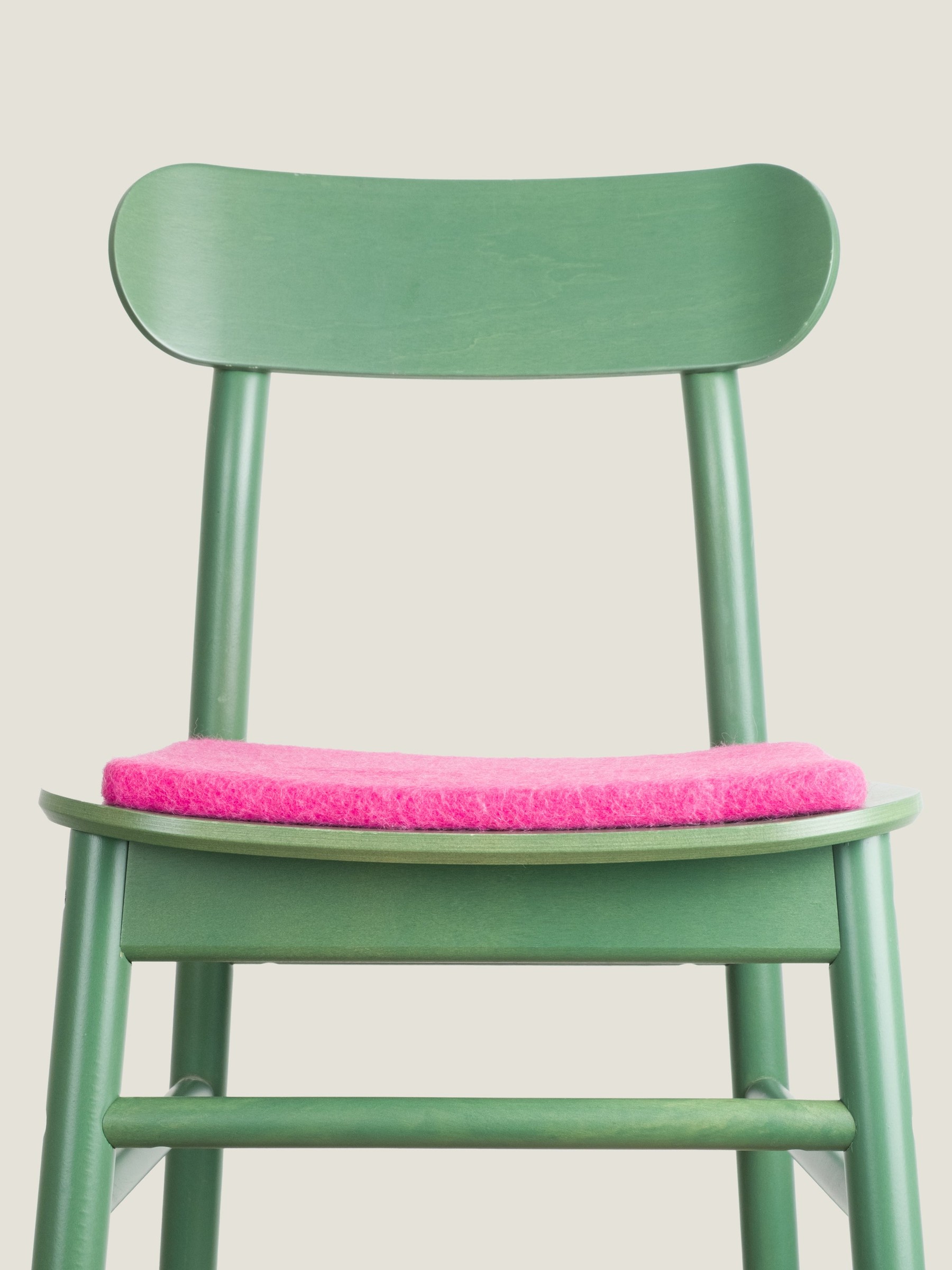 myfelt Lilli Filz-Sitzauflage Pink 36 x 36 cm
