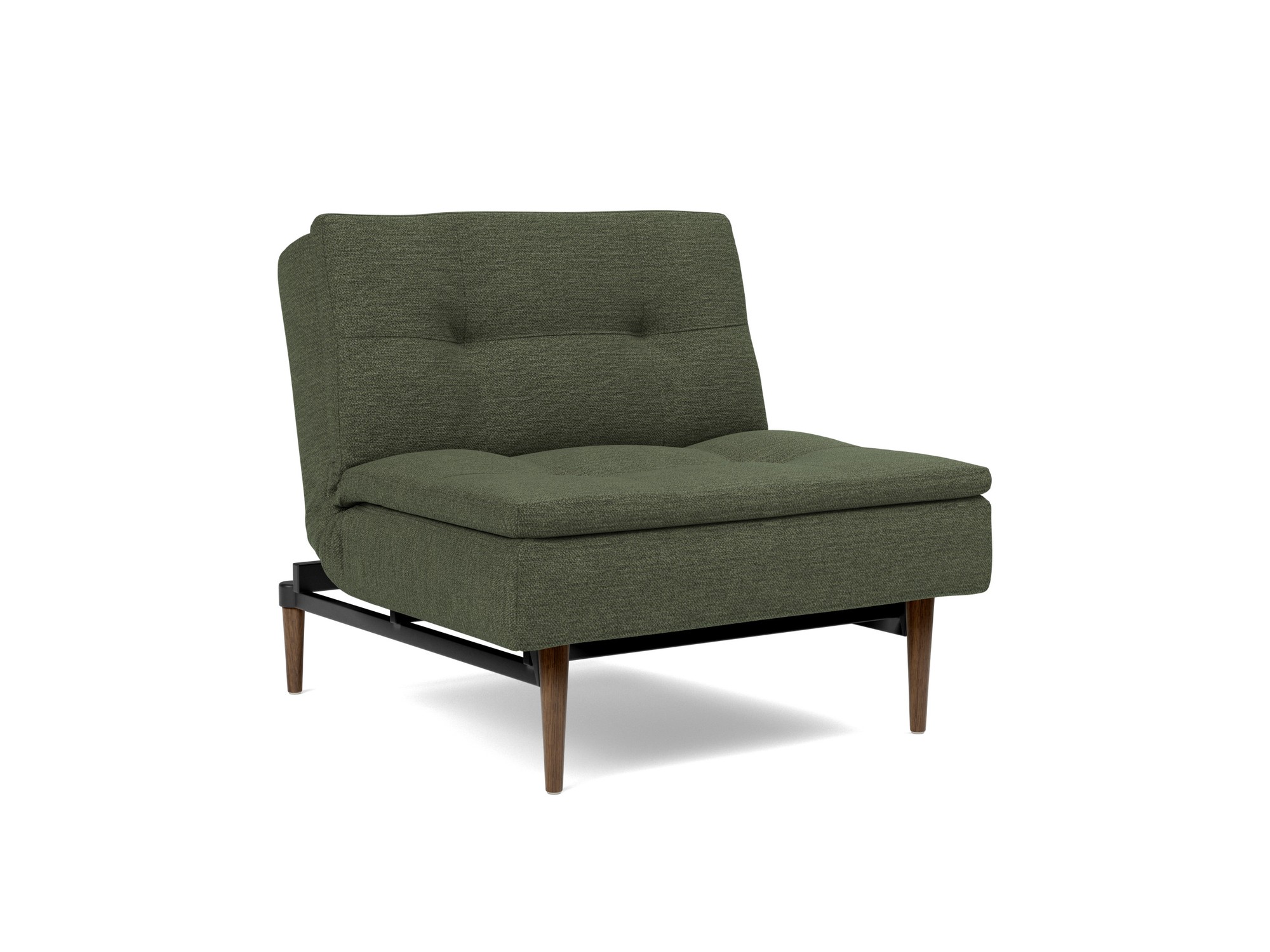 Sessel Dublexo Strukturierter Stoff Taura 353-Forest Beine Styletto Eiche dunkel