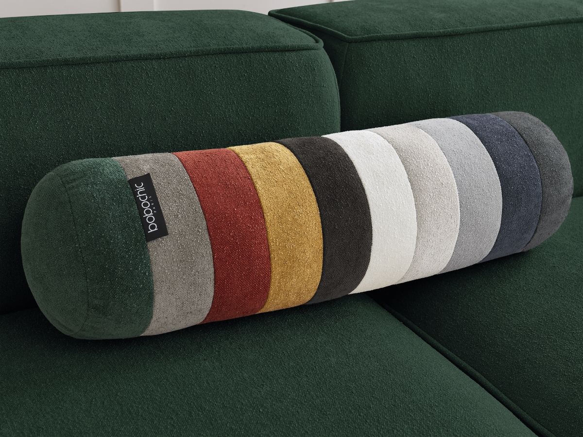Bobochic Zephyr Sofa 2-Sitzer Strukturstoff Grün