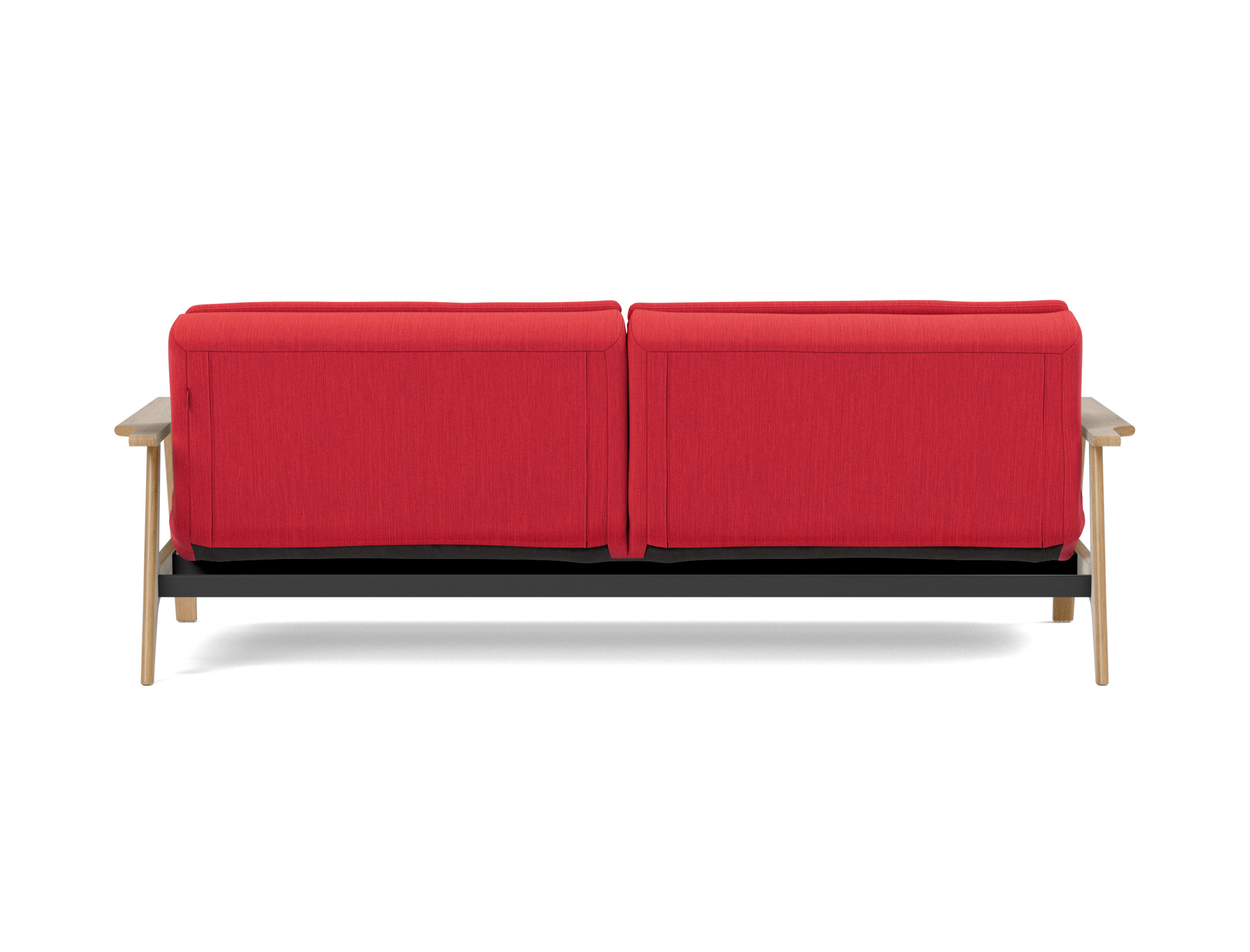 Schlafsofa Dublexo Frej Flachgewebe Elegance 511-Red