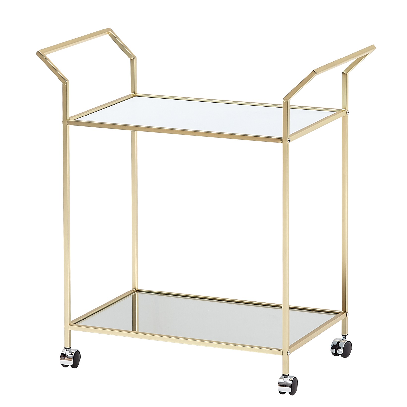 Servierwagen Jokuldalur Metall Gold 73 × 37 × 78 cm