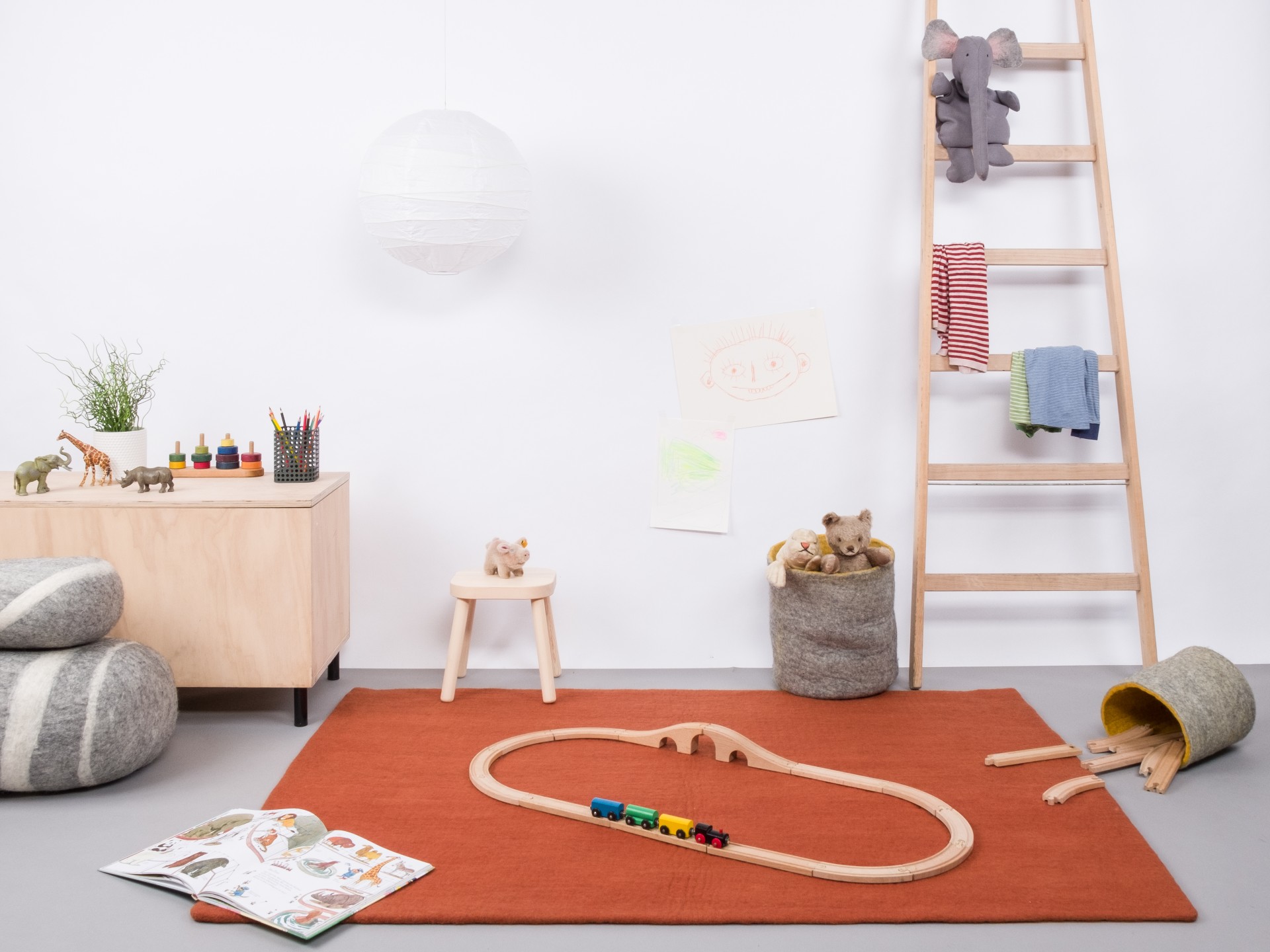 myfelt Lora Filzteppich - 120x170 cm