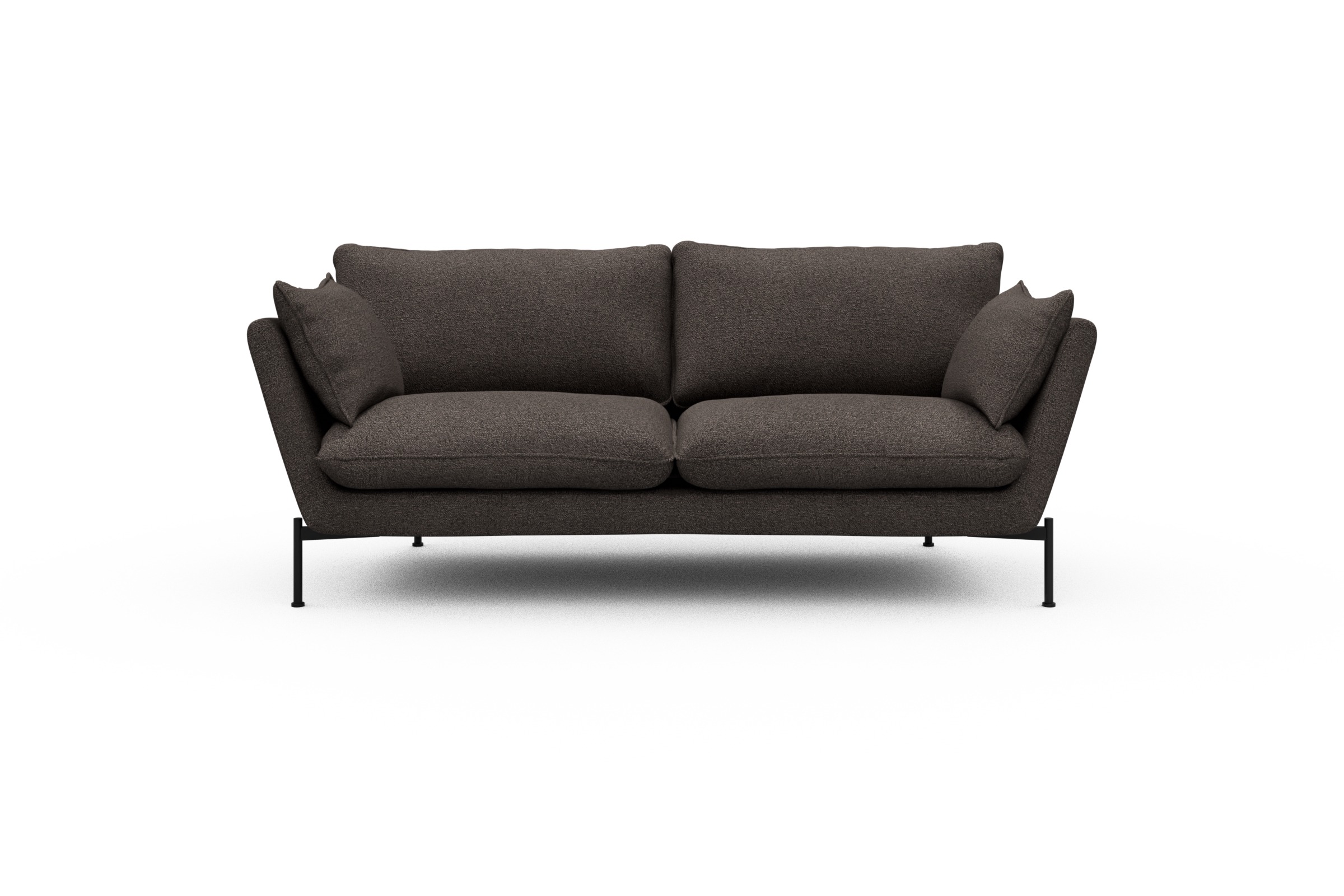 Skandi Home Sofa Anton 2-Sitzer Boucle-Taupe moebelfaktor