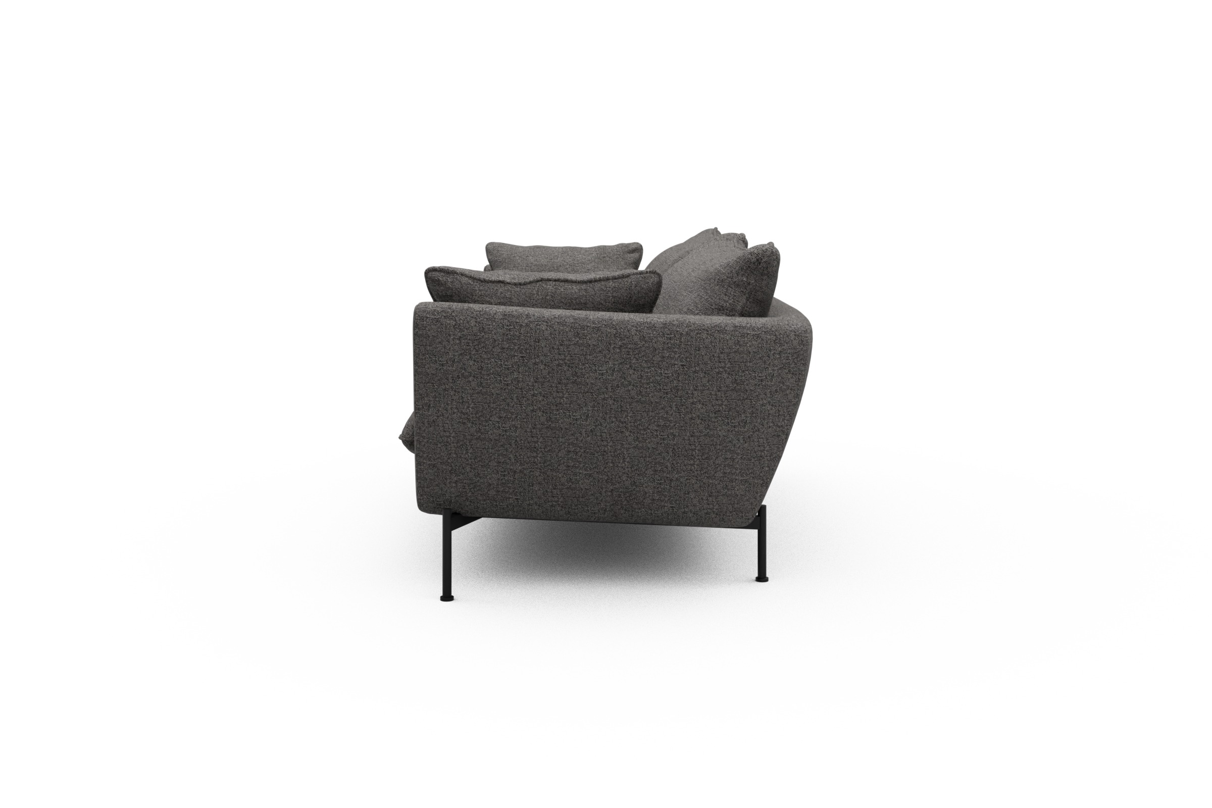 Sofa Anton PREMIUM 2-Sitzer Carreno-Salt-and-Pepper