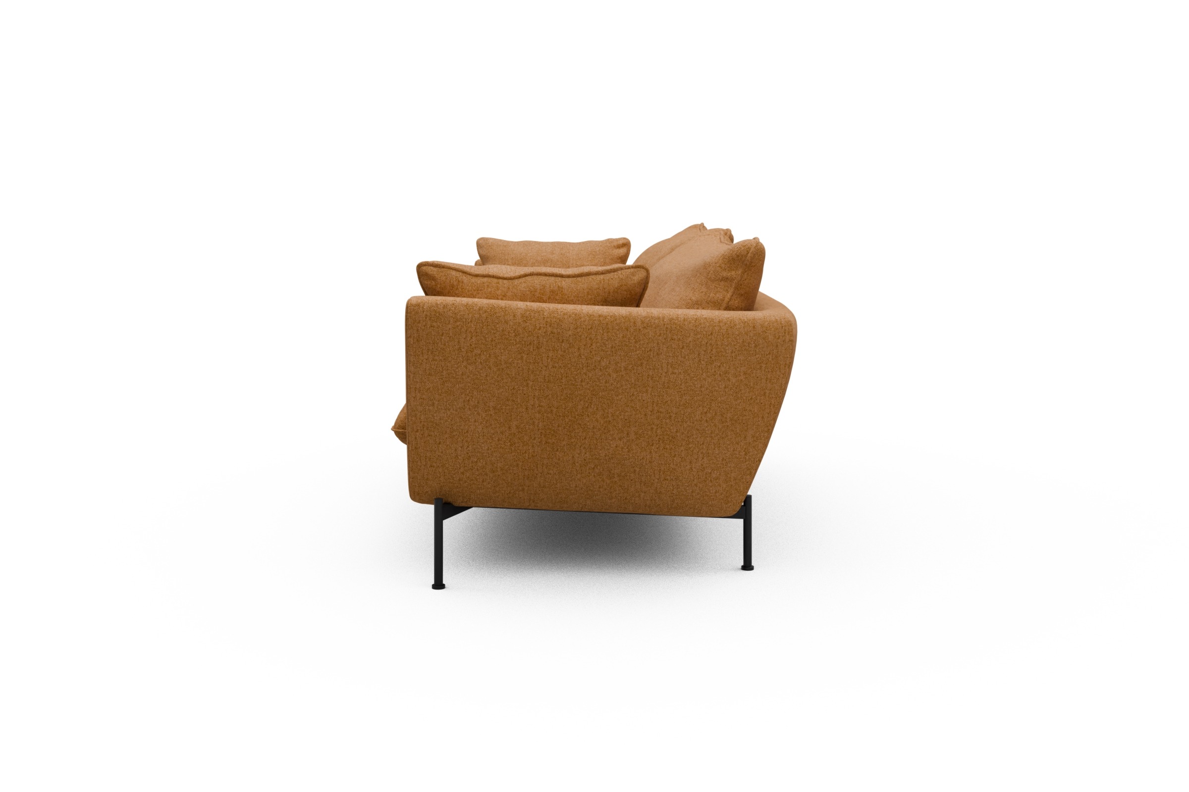 Sofa Anton PREMIUM 2-Sitzer Casone-Warm-Yellow