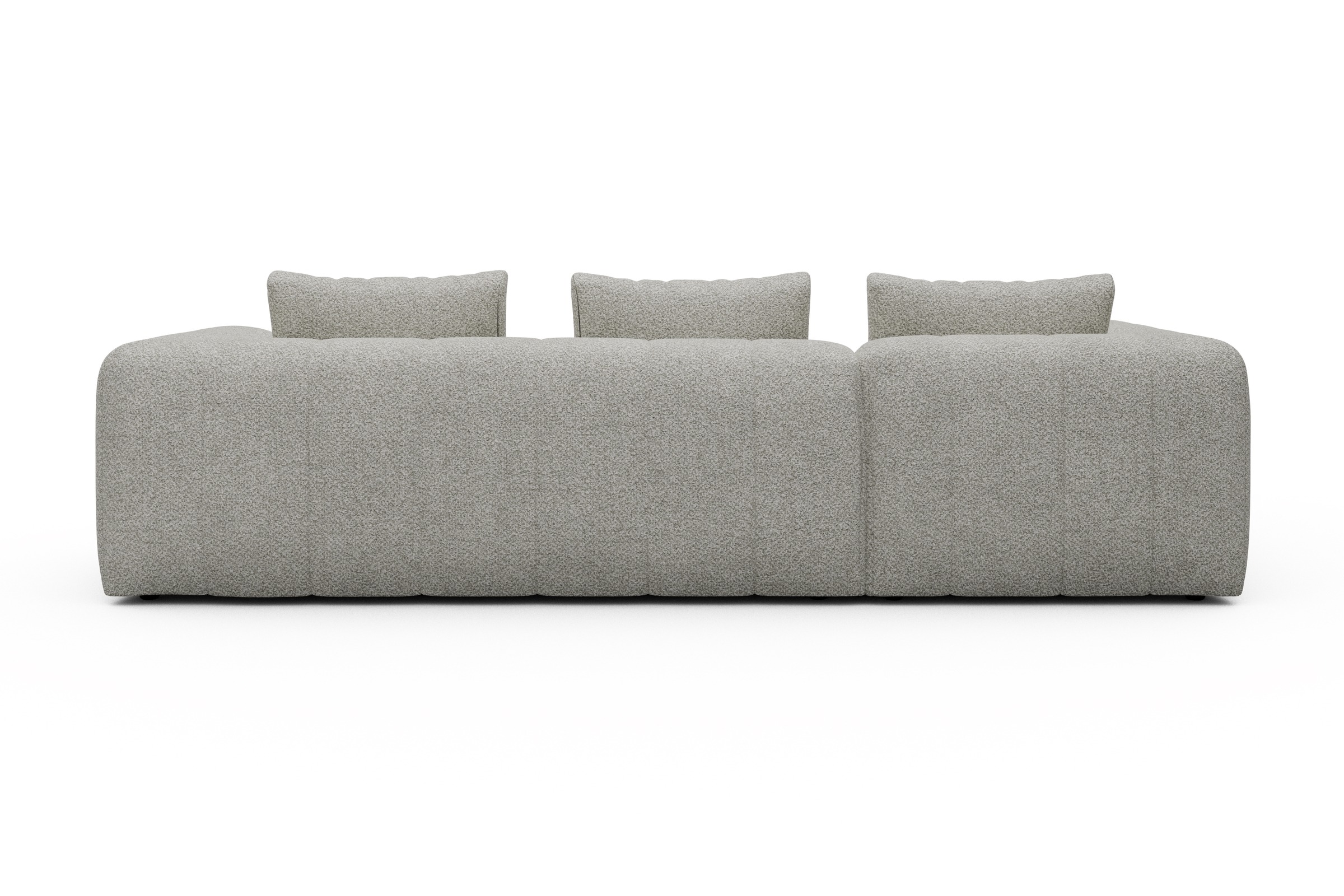 Ecksofa Hugo 2x 2,5-Sitzer Armlehne rechts Vanora-Warm-Sand