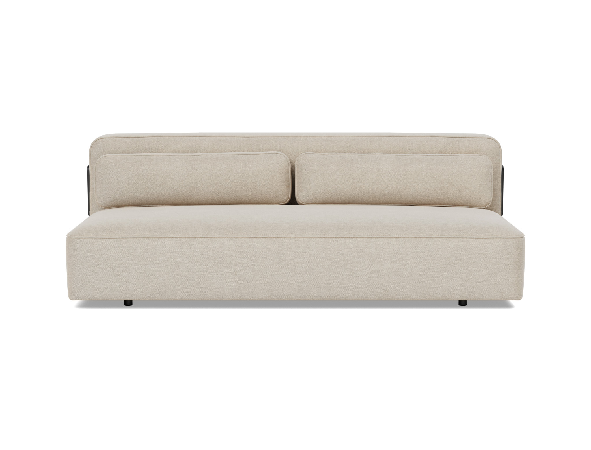 Schlafsofa Yonata Flachgewebe Phobos 586-Latte