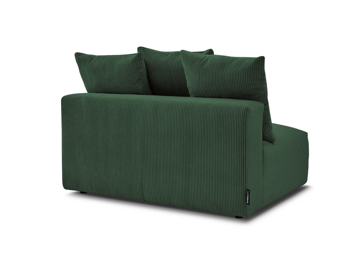 Bobochic Voltaire Sofamodul 2-Sitzer 142 × 100 cm Cordsamt Grün
