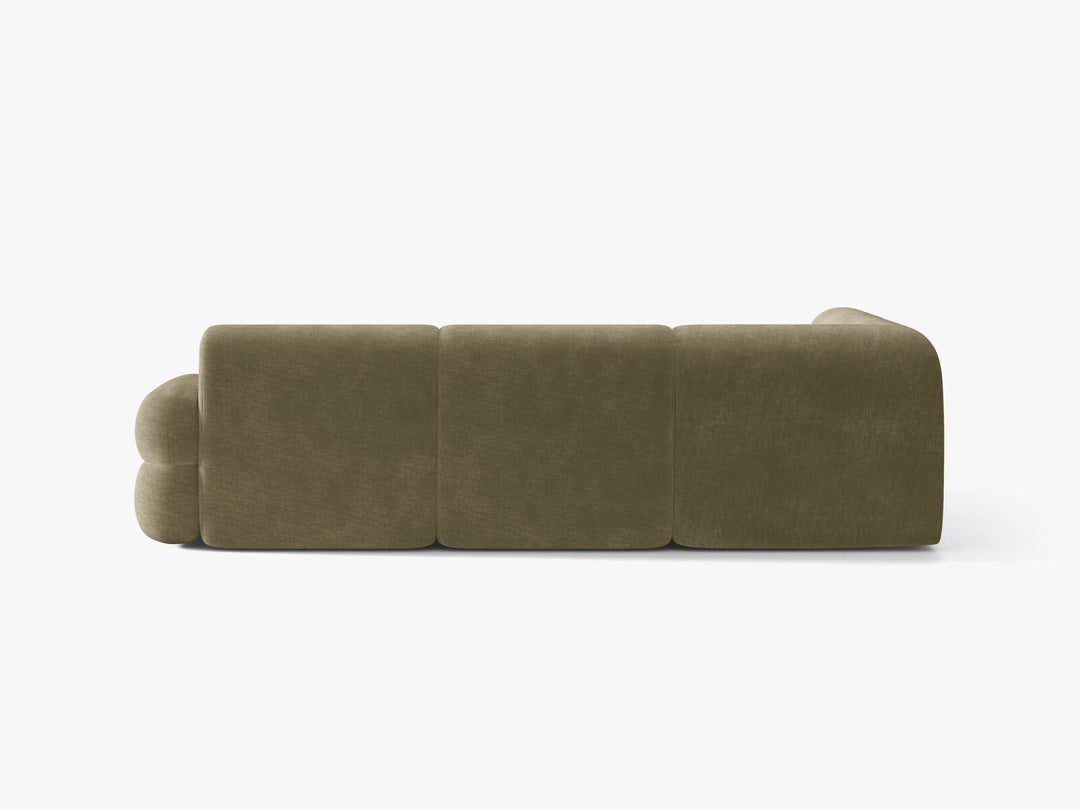 Micadoni Neo Ecksofa 5-Sitzer Rechts Chenille Golden Hellolive