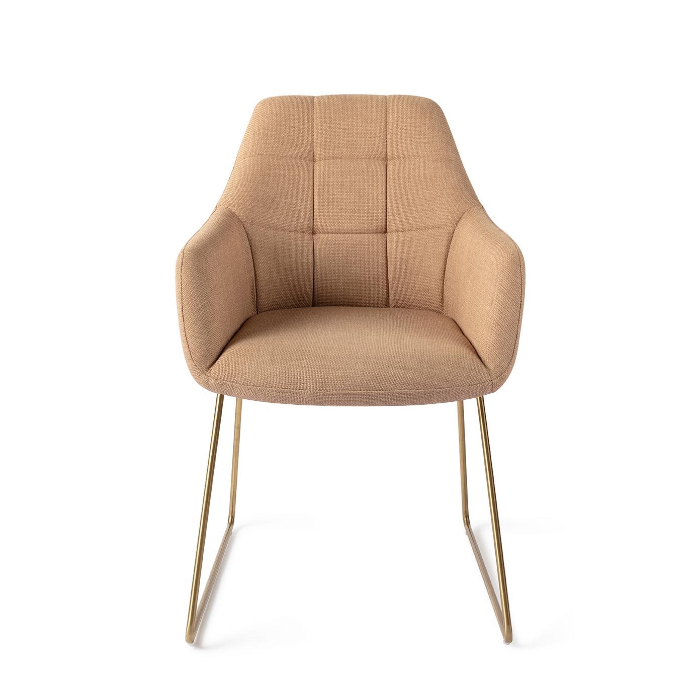 Jesper Home Esszimmerstuhl Noto Toasted-Toffee Slide Gold moebelfaktor
