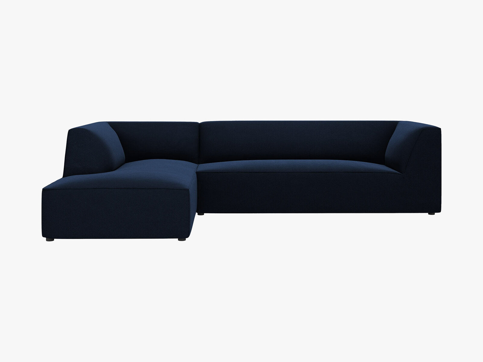 Micadoni 4-Sitzer Modular Sofa Ruby Links Samt Salvador Königsblau