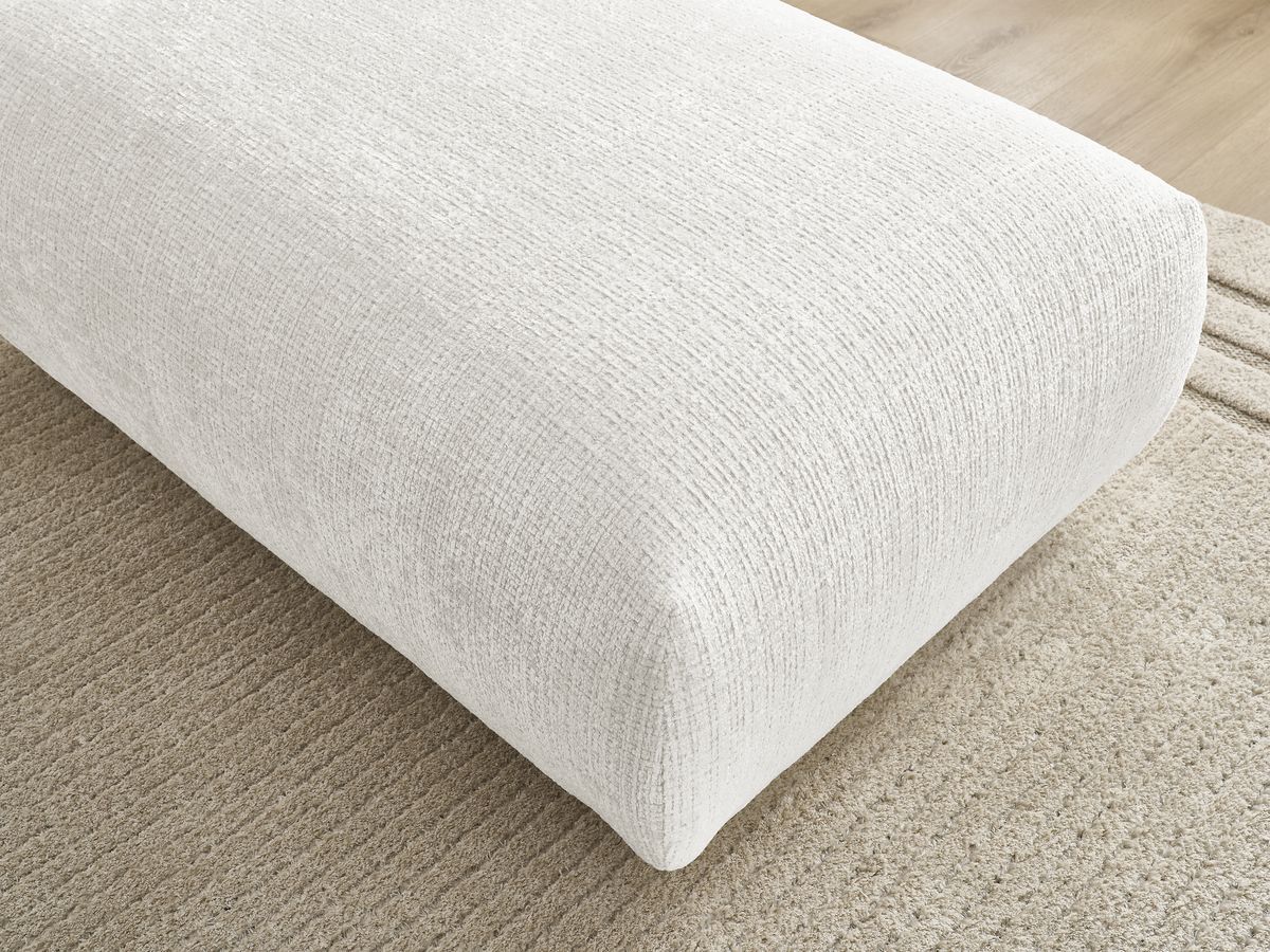 Bobochic Sirius Sofa Strukturstoff Weiß
