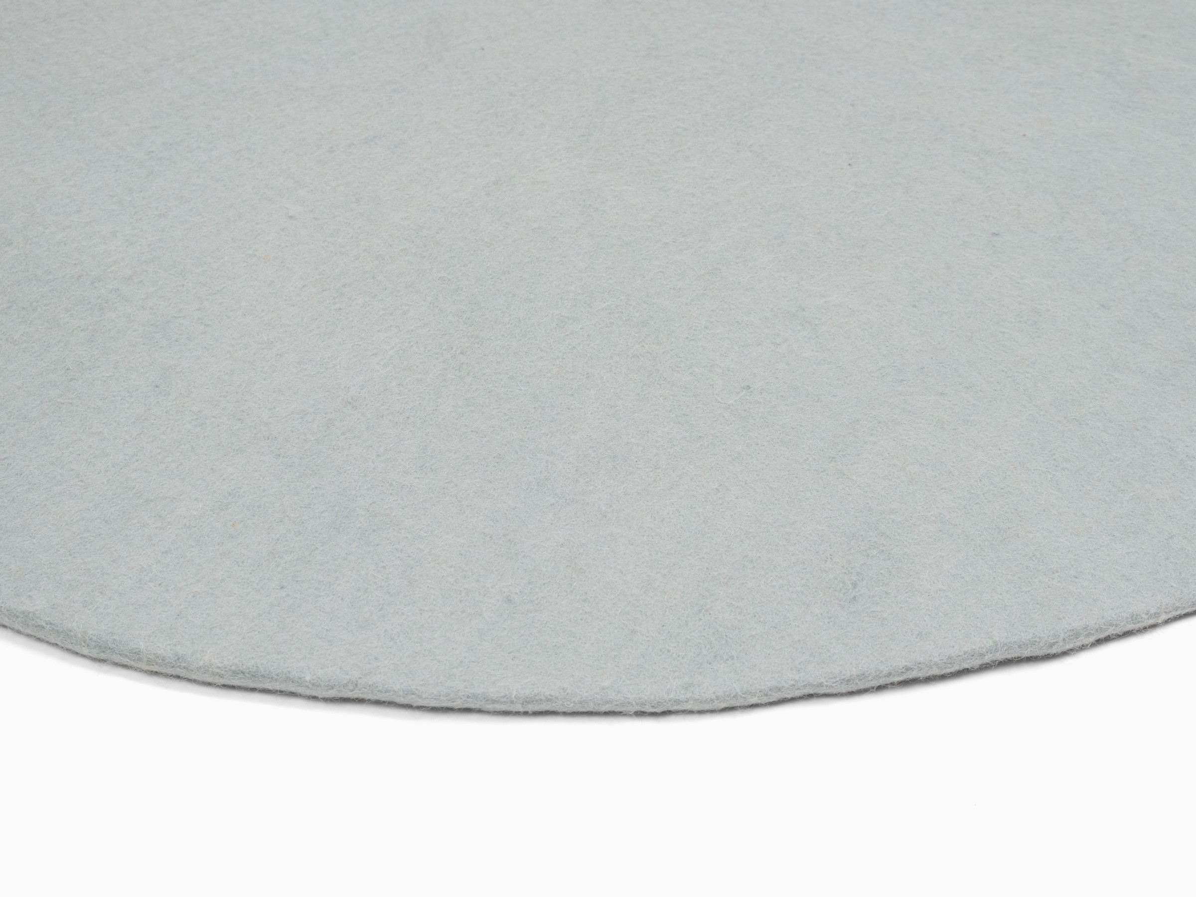 myfelt Liv Filzteppich Hellblau rund Ø 50 cm