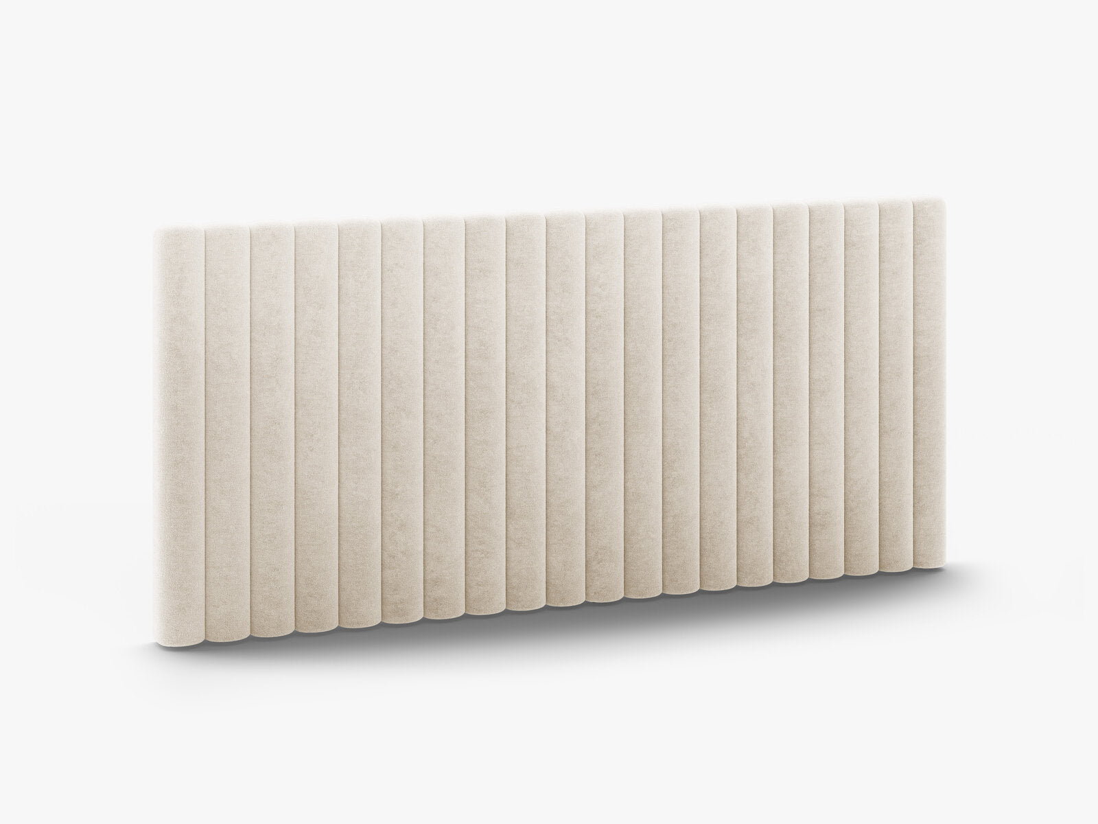 Micadoni Mistero Polster-Kopfteil Chenille Perfect Harmony Helles Beige 200x95
