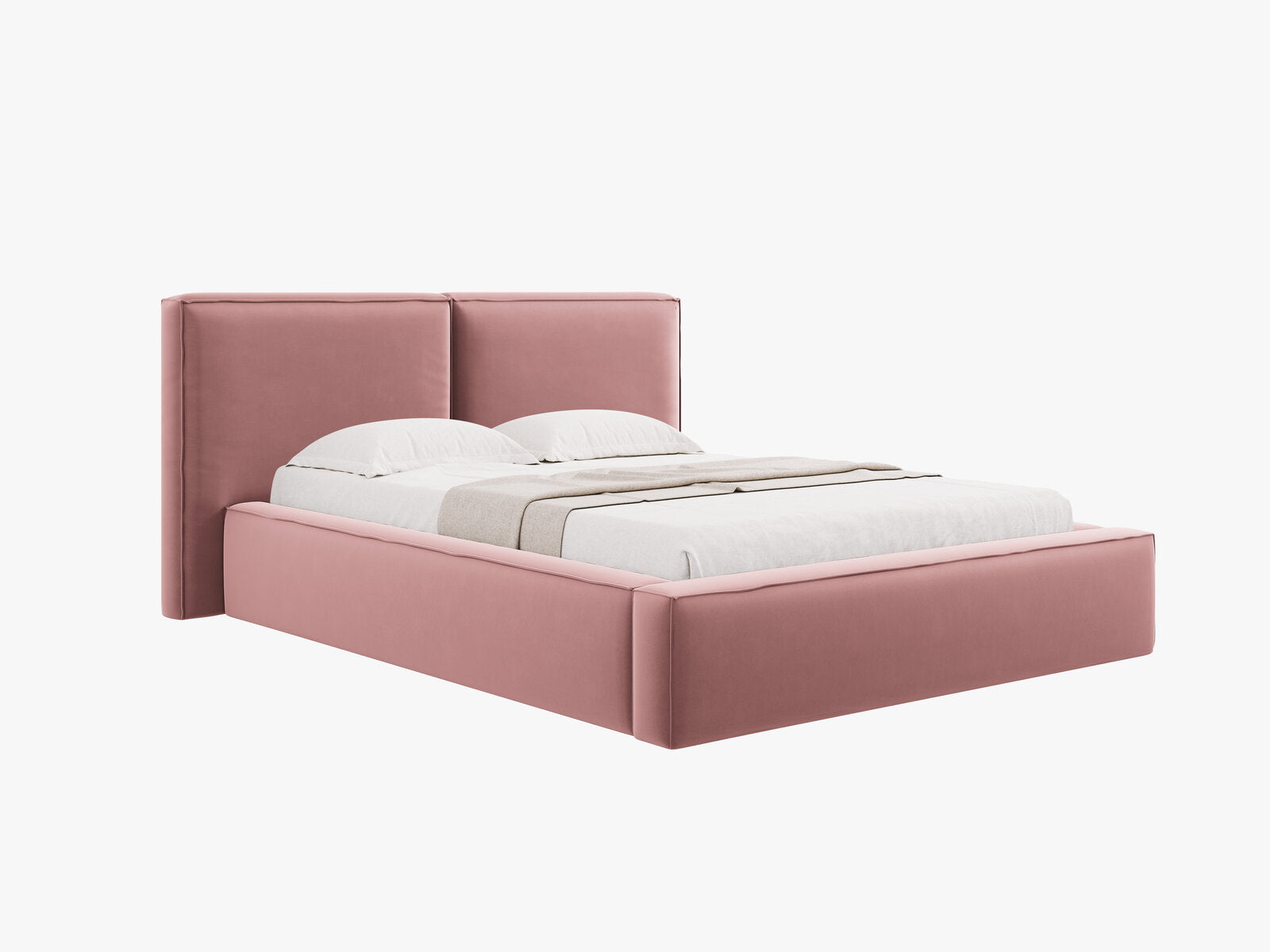 Micadoni Bett Jodie Samt Bluvel Rosa