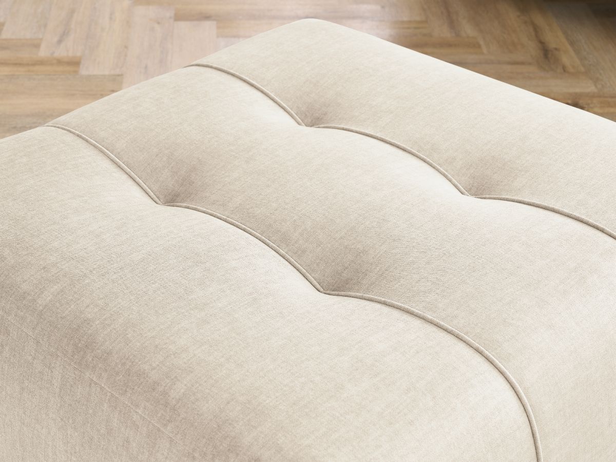 Bobochic Arsene Pouf Samt Beige