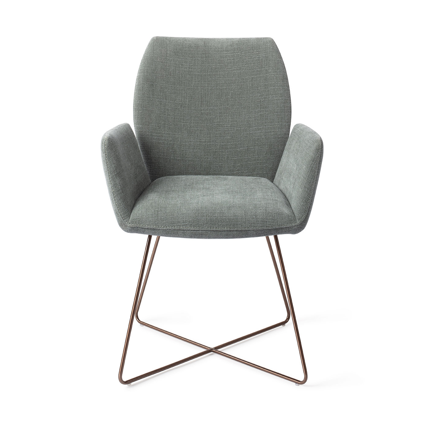 Jesper Home Esszimmerstuhl Misaki Breezy Blue Cross Rose