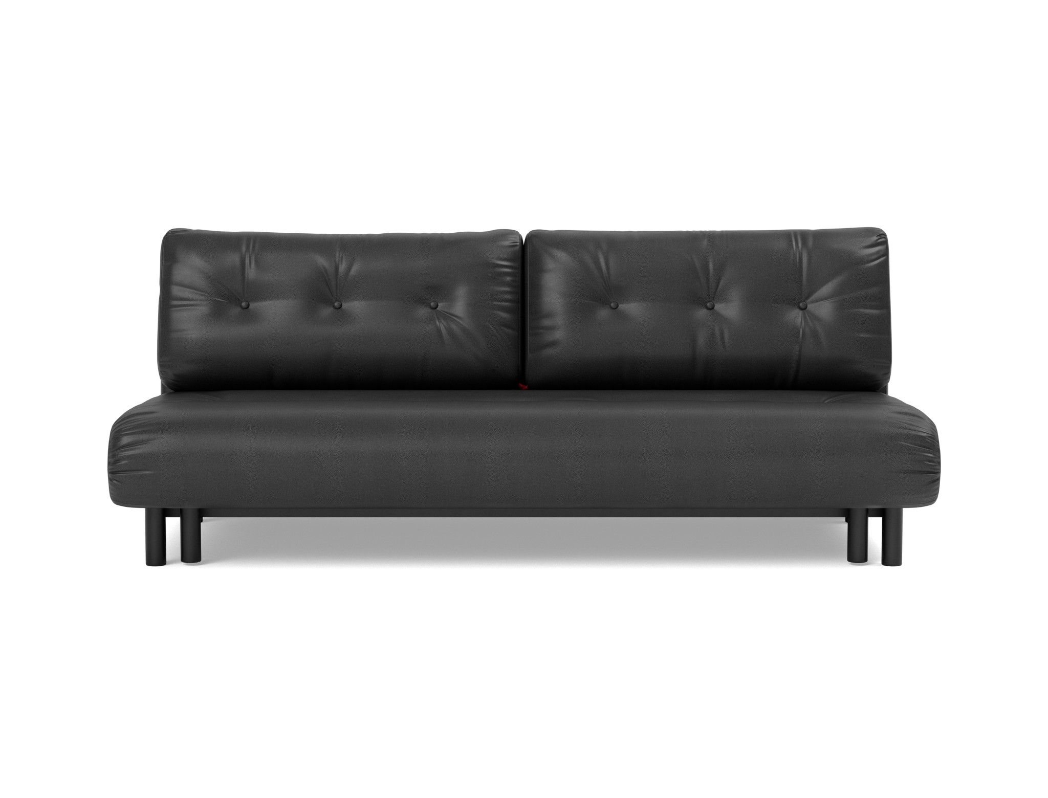 Schlafsofa Nabli Lederoptik Faunal 550-Black