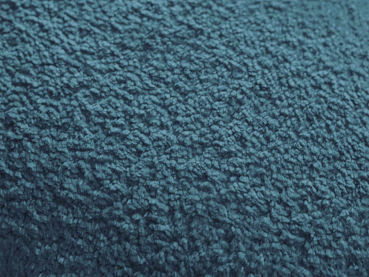 Bobochic Anda Sofamodul 2-Sitzer Chenille Hellblau Ecke links