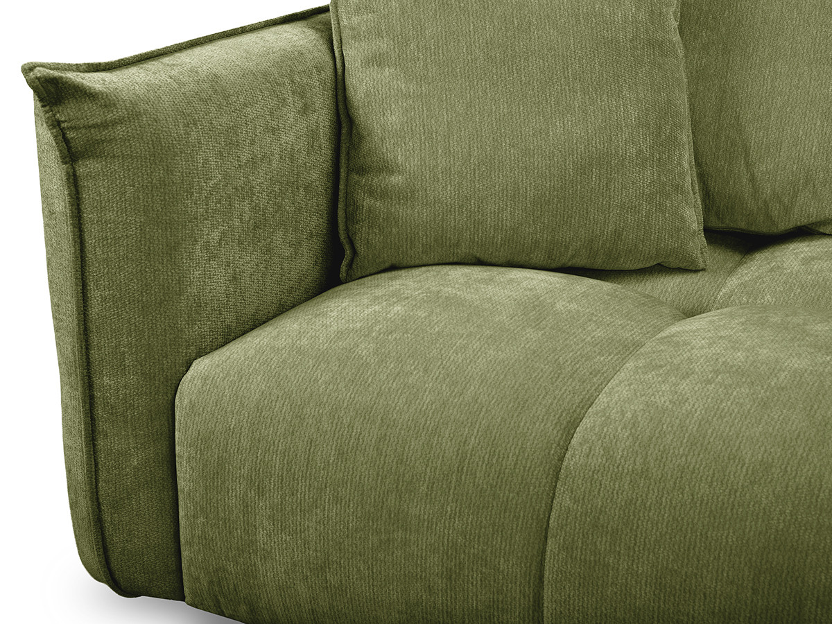 Bobochic Harlem Sofa 3-Sitzer Stoff Grün