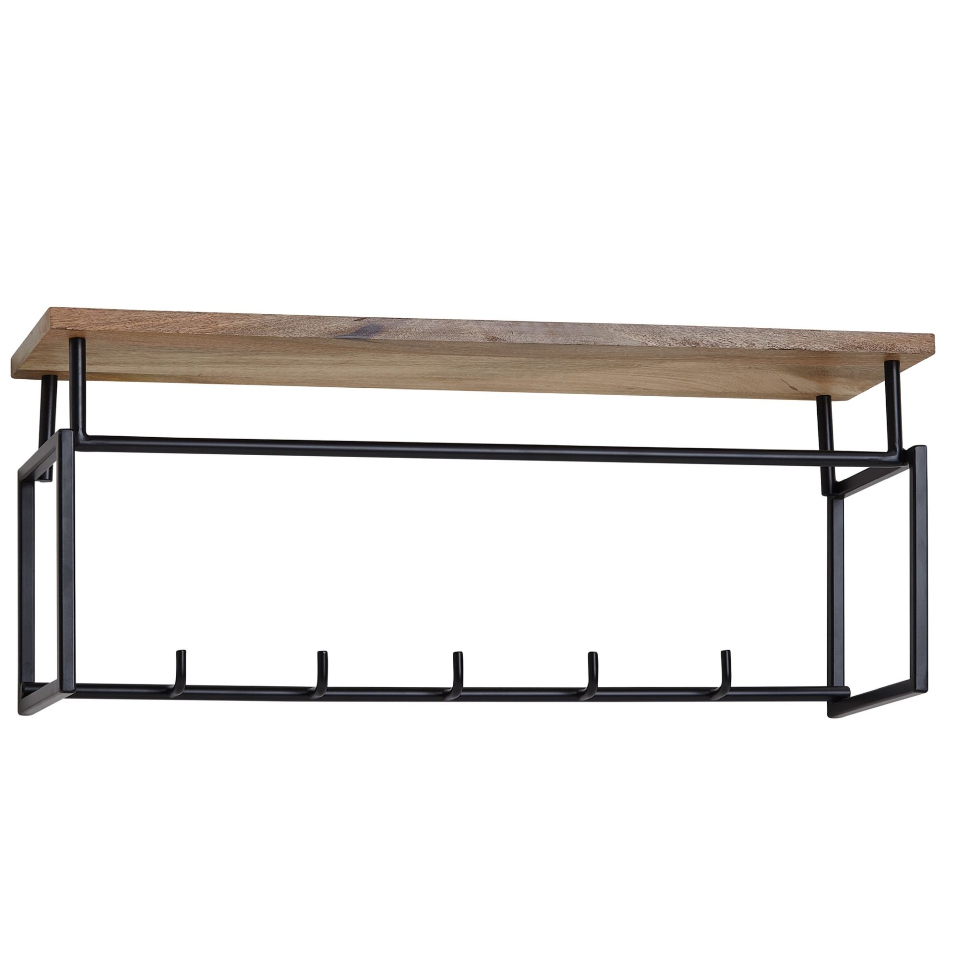 Wandgarderobe Tananger Massivholz Mango 71 × 20 × 29 cm