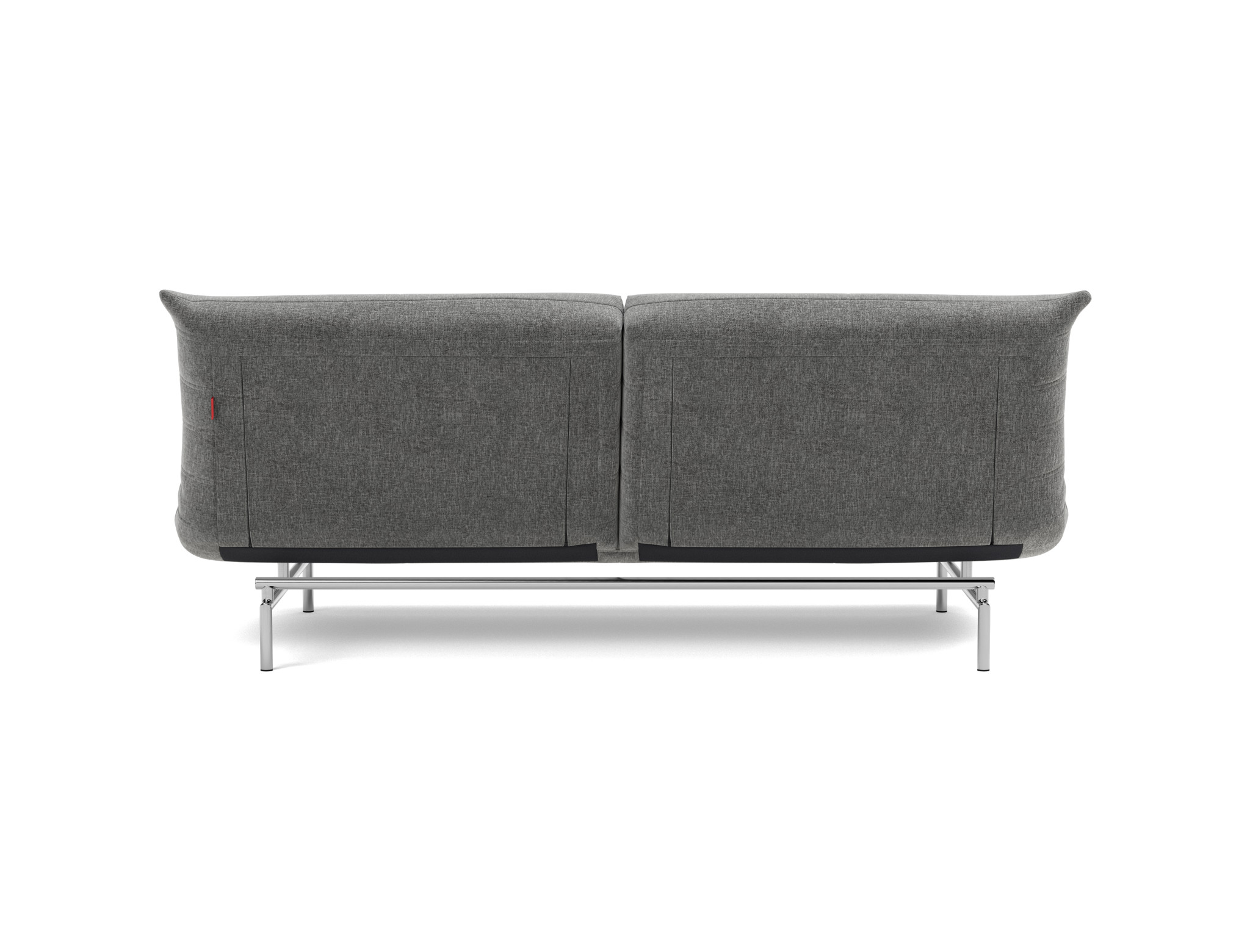 Schlafsofa Mikunjo Strukturierter Stoff Twist 563-Charcoal