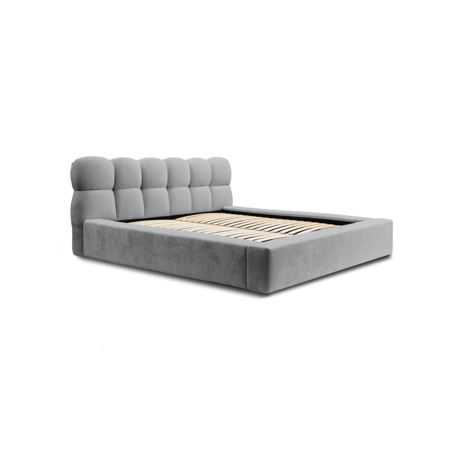 Polsterbett Vento-New Chenille 180x200 mit Holzrahmen Ditra-New 16