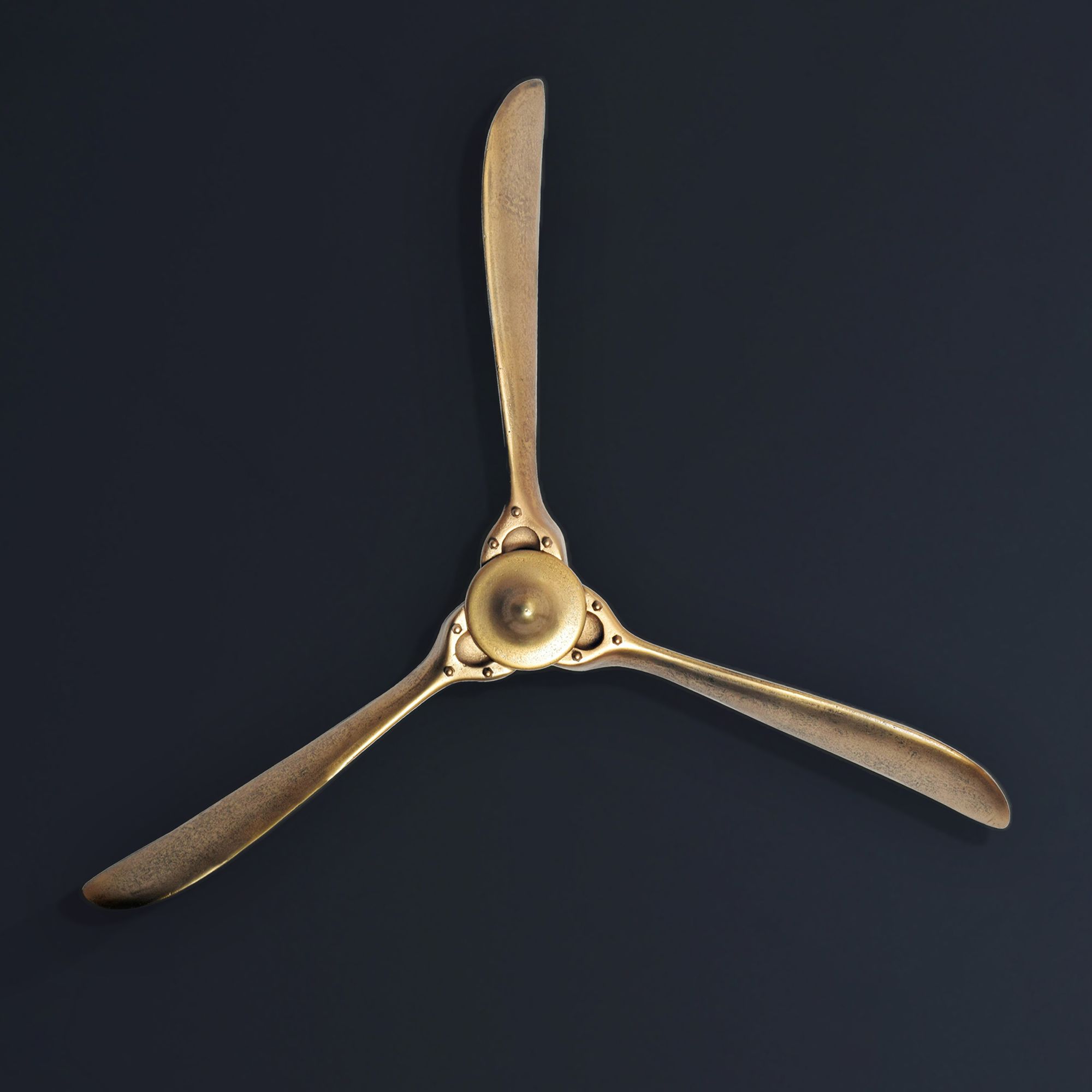 Wandobjekt Holmen Aluminium Gold 85 × 10 × 85 cm