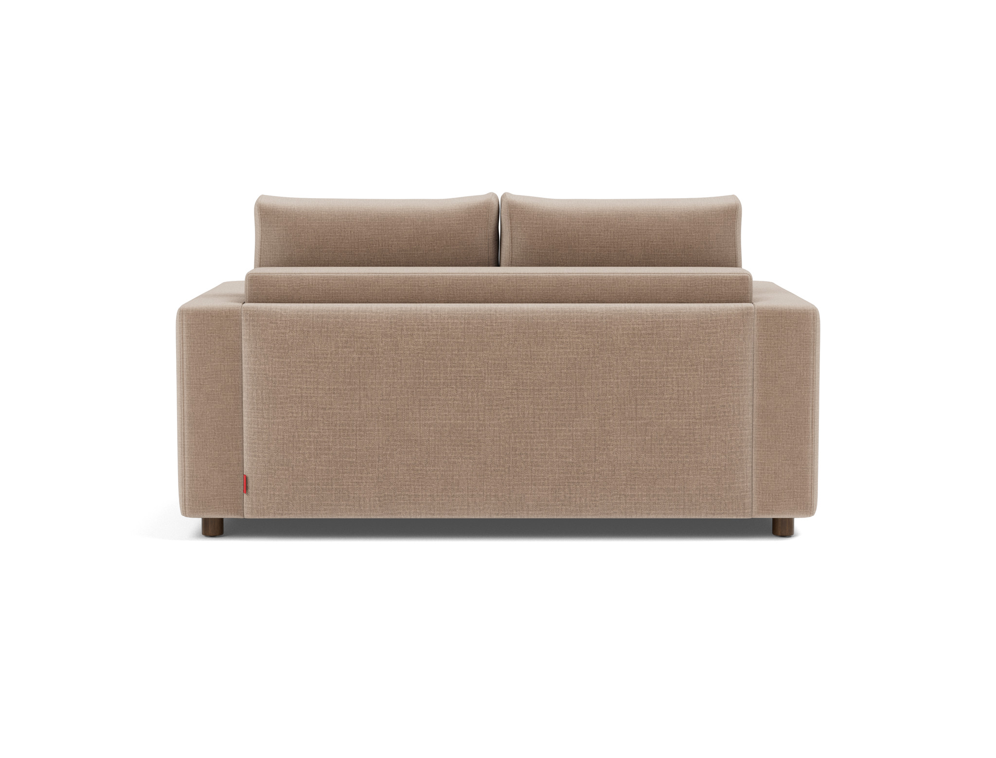 Schlafsofa Neah mit Standard-Armlehnen 140 Chenille Esina 417-Mocha