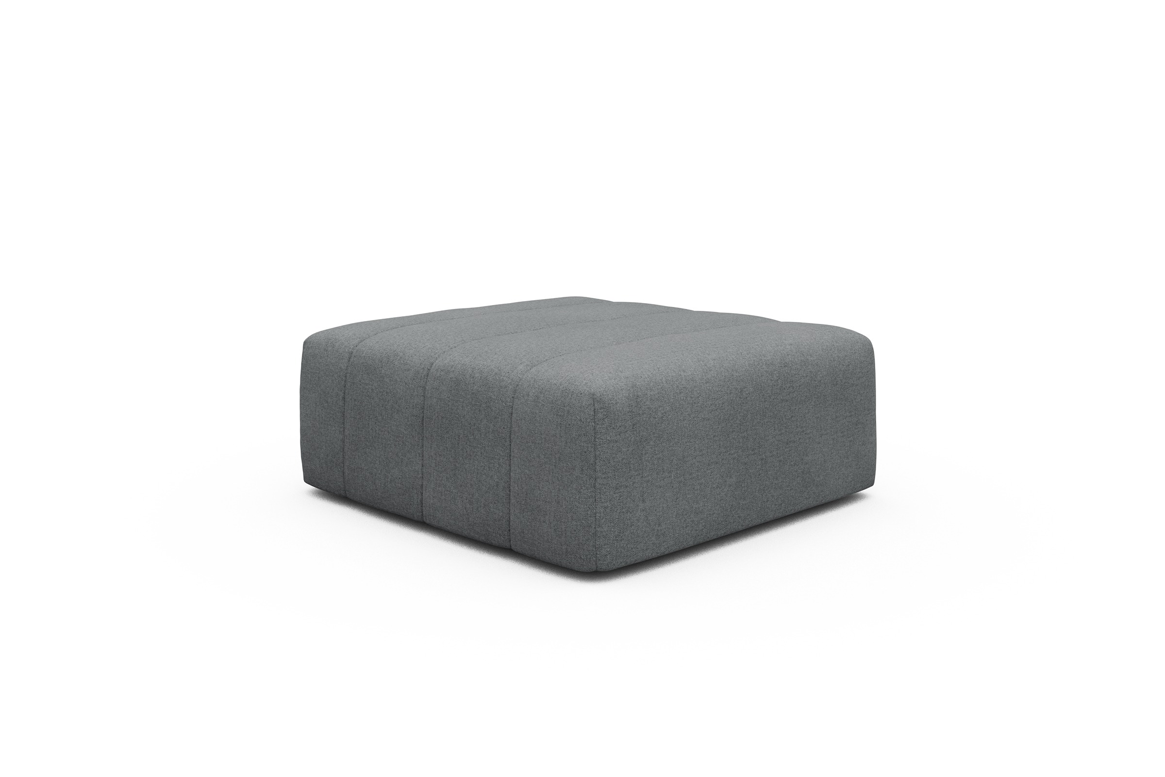 Sitzhocker Hugo Ottomane Casone-Gravel-Grey
