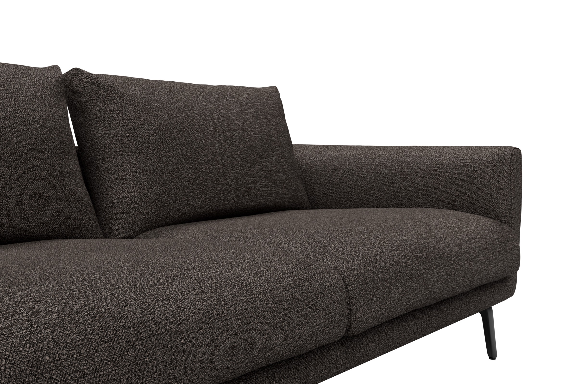 Sofa Karl 3-Sitzer Boucle-Taupe
