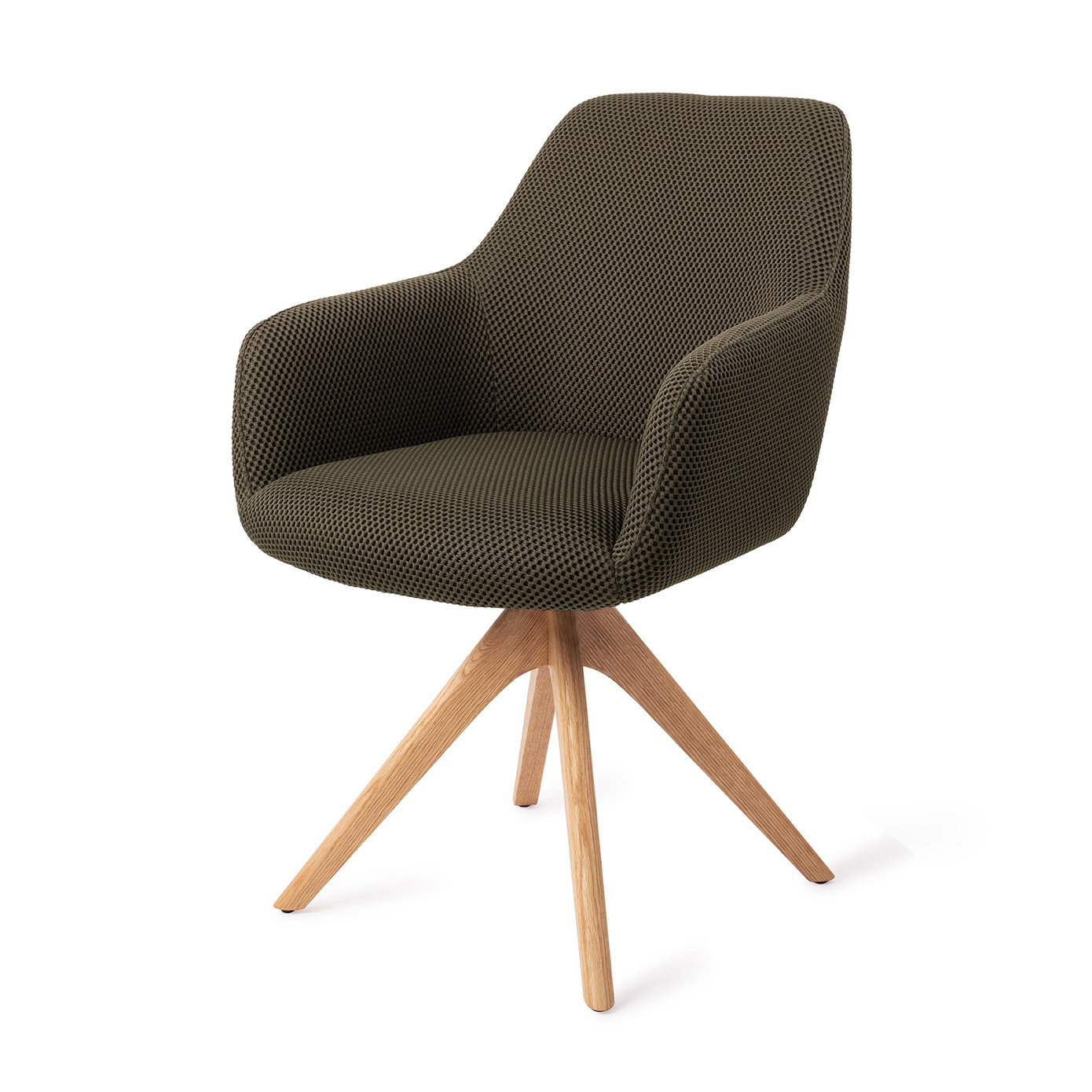 Jesper Home Esszimmerstuhl Hiroo Jungle Jewel Revolve Eiche Natur