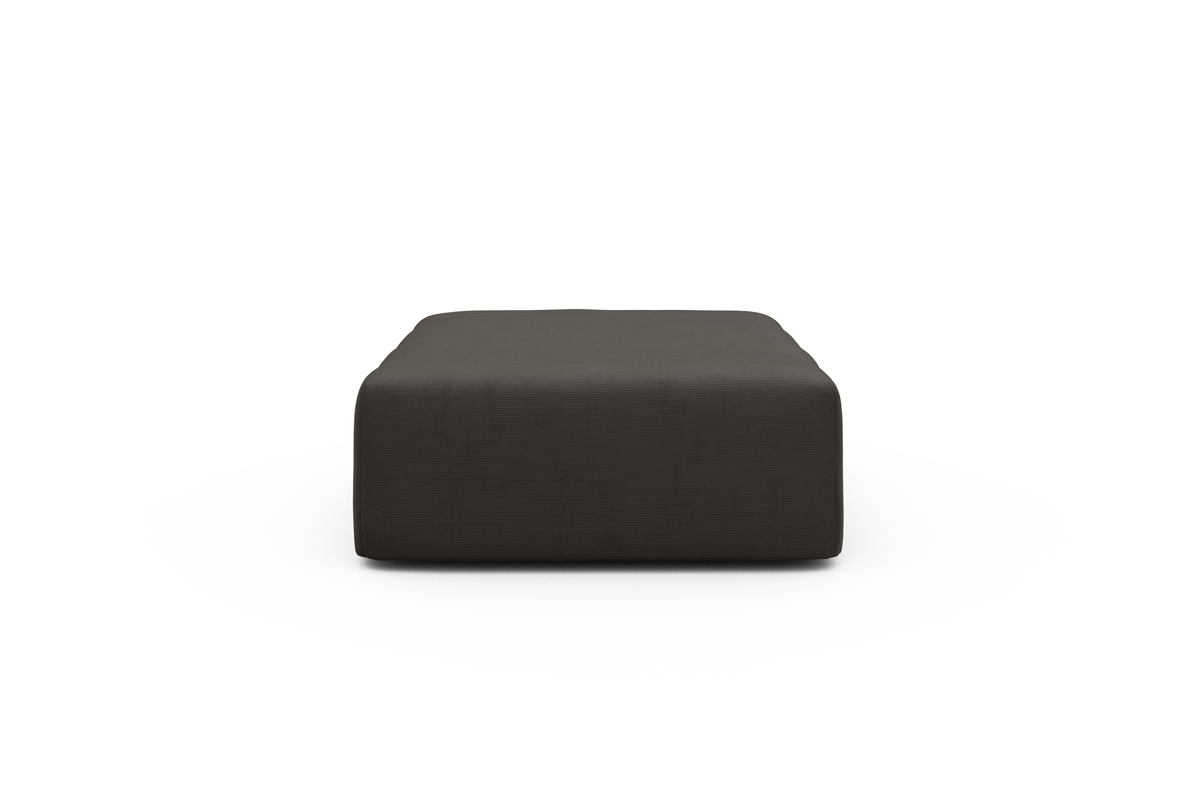 Sitzhocker Hugo Ottomane Cordufine-Taupe