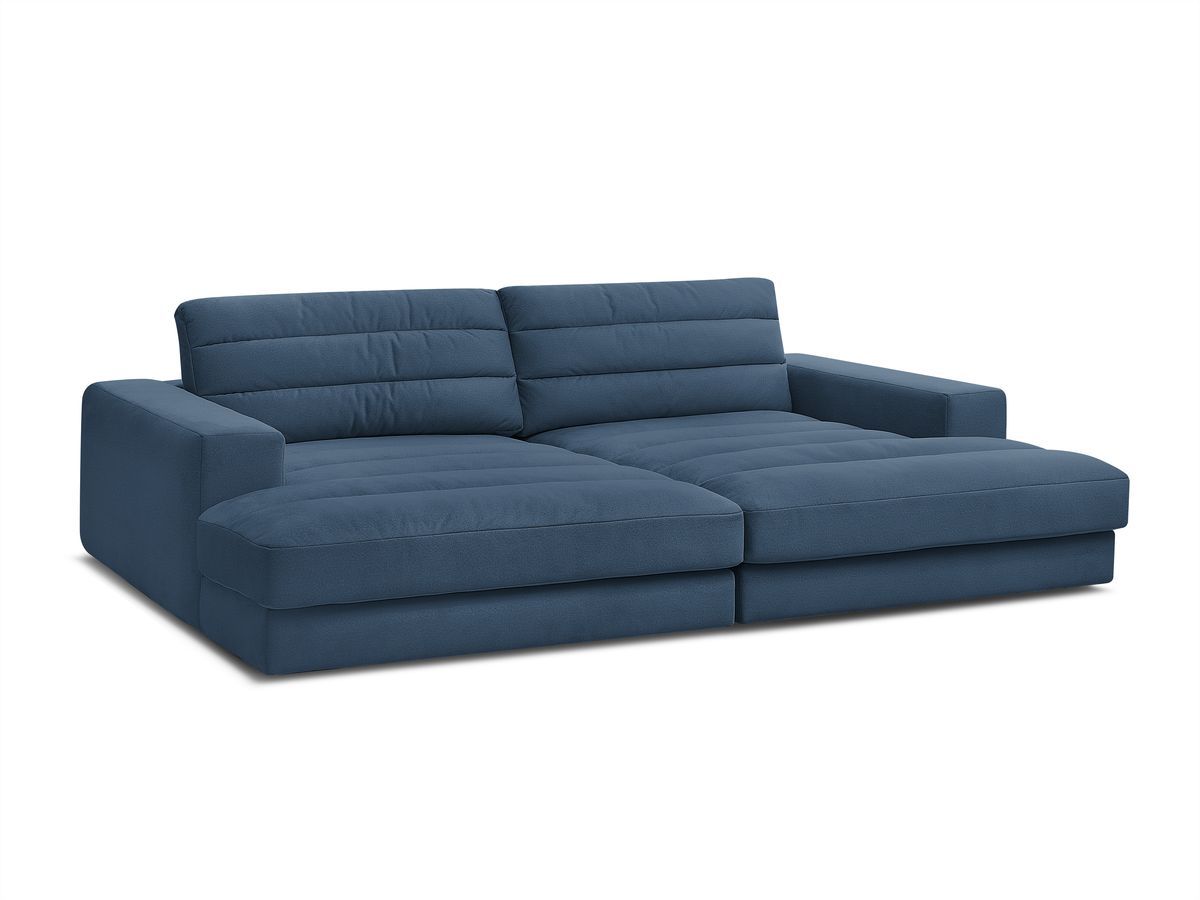 Bobochic Sierra Sofa 4-Sitzer Samt Dunkelblau