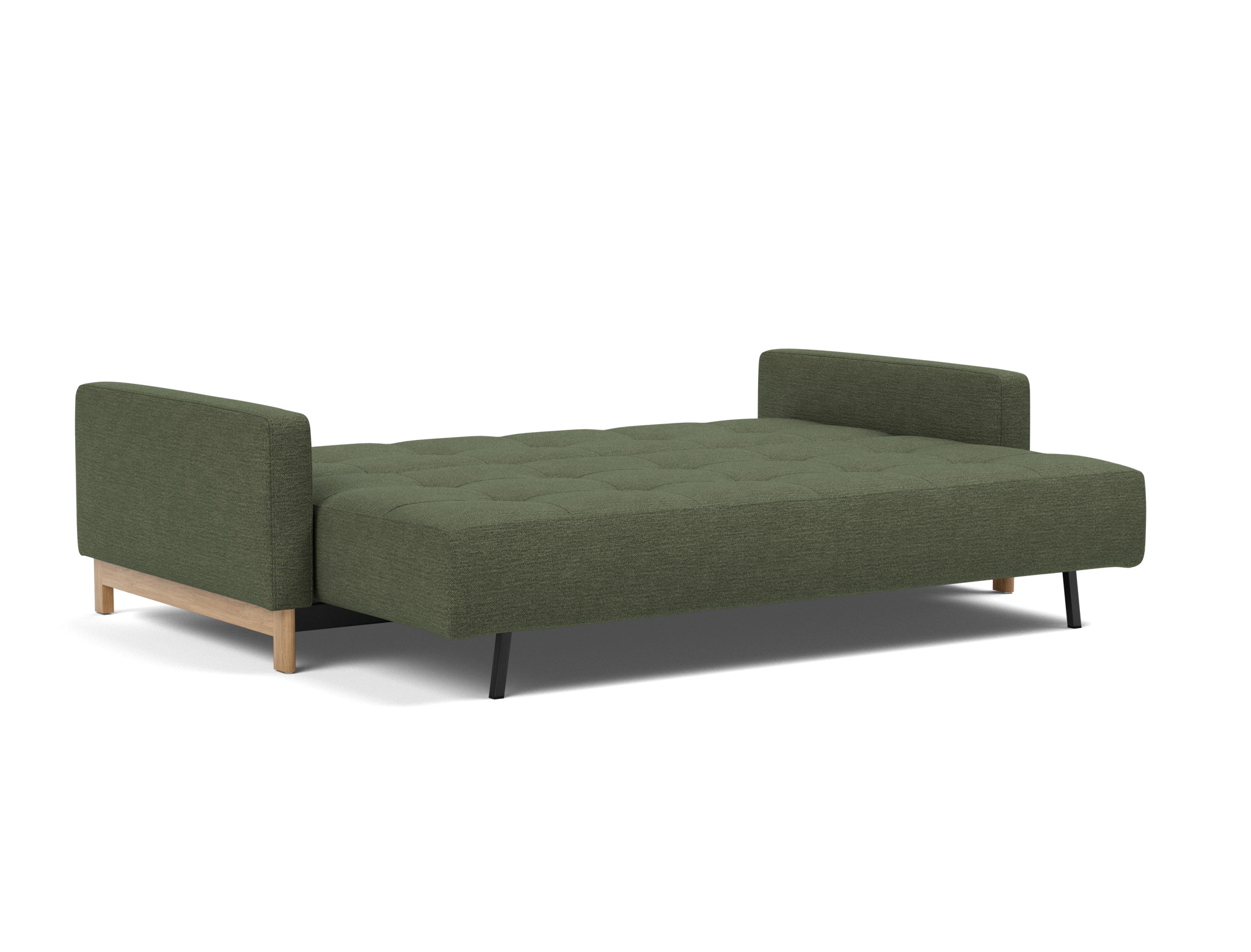 Schlafsofa Pyxis D.E.L. Strukturierter Stoff Taura 353-Forest