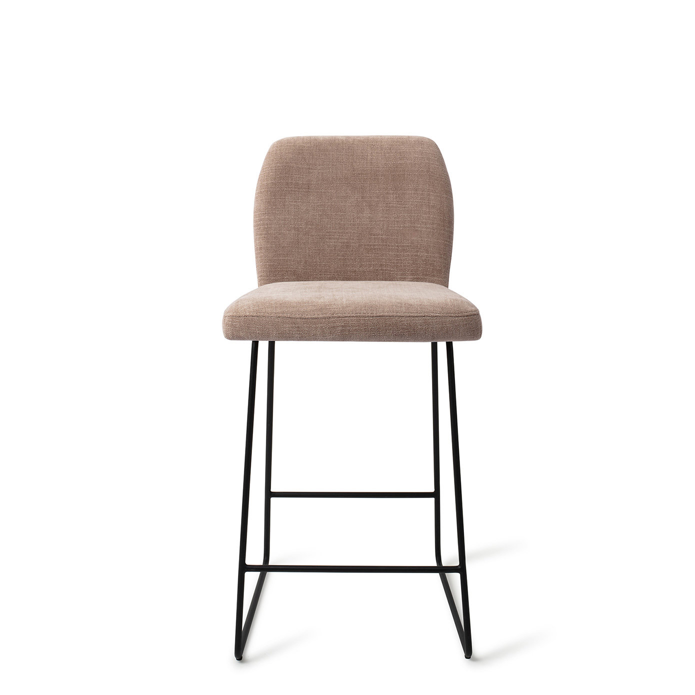 Jesper Home Barhocker Ikata Mocha Mist Slide Schwarz Tresenhöhe 65 cm