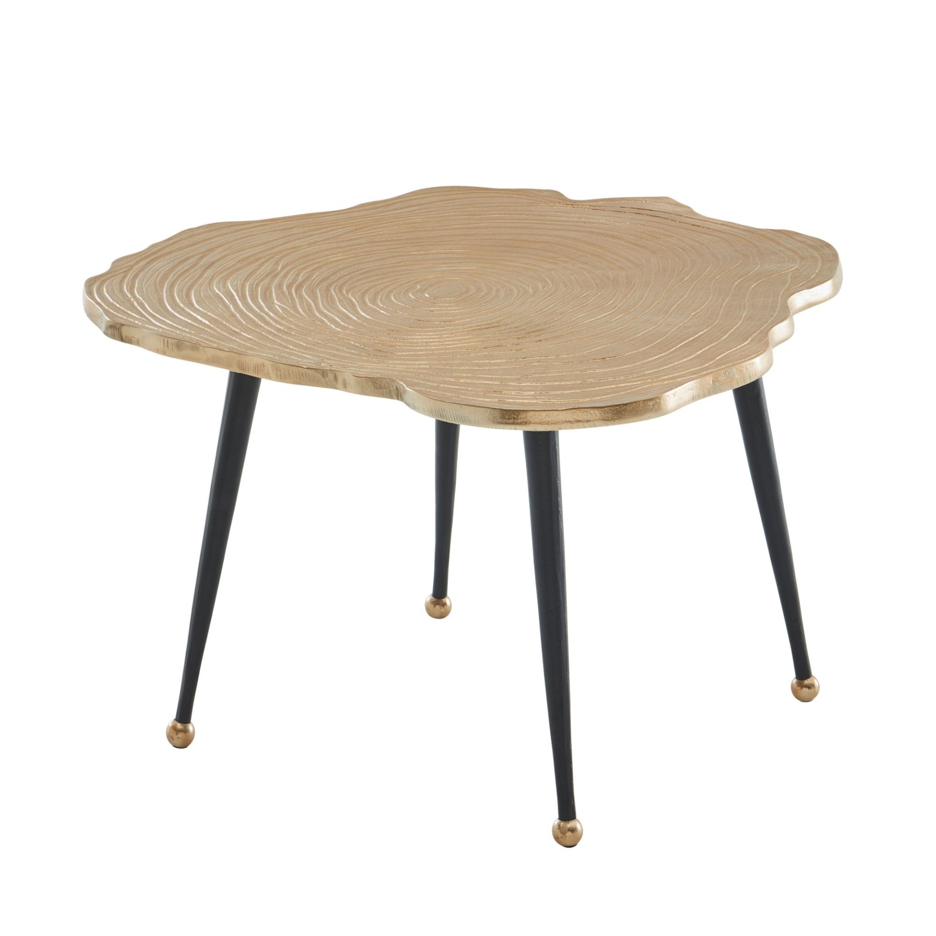 Couchtisch Videy Aluminium Gold 64 × 64 × 37 cm