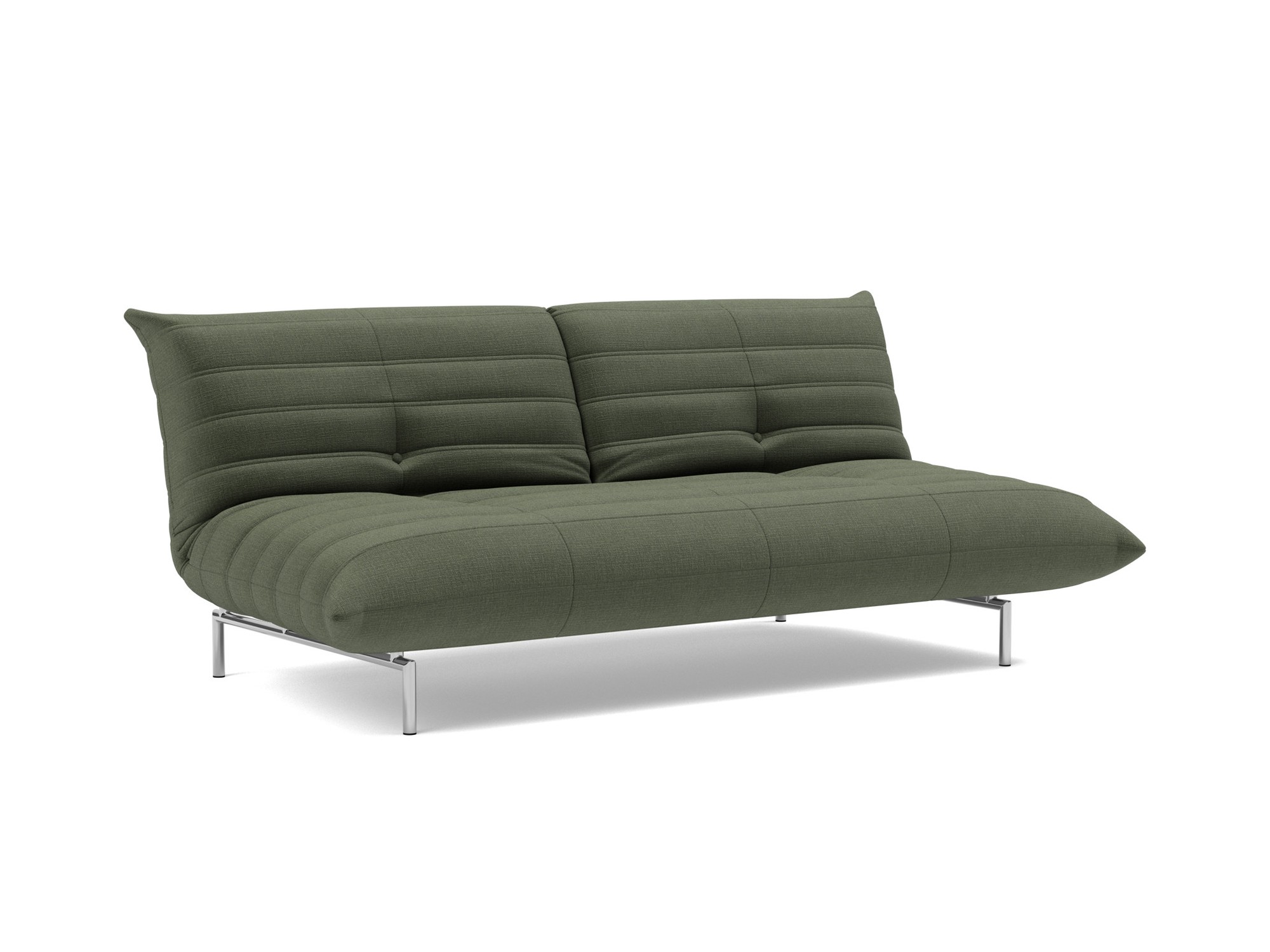 Schlafsofa Mikunjo Chenille Esina 413-Olive-Green