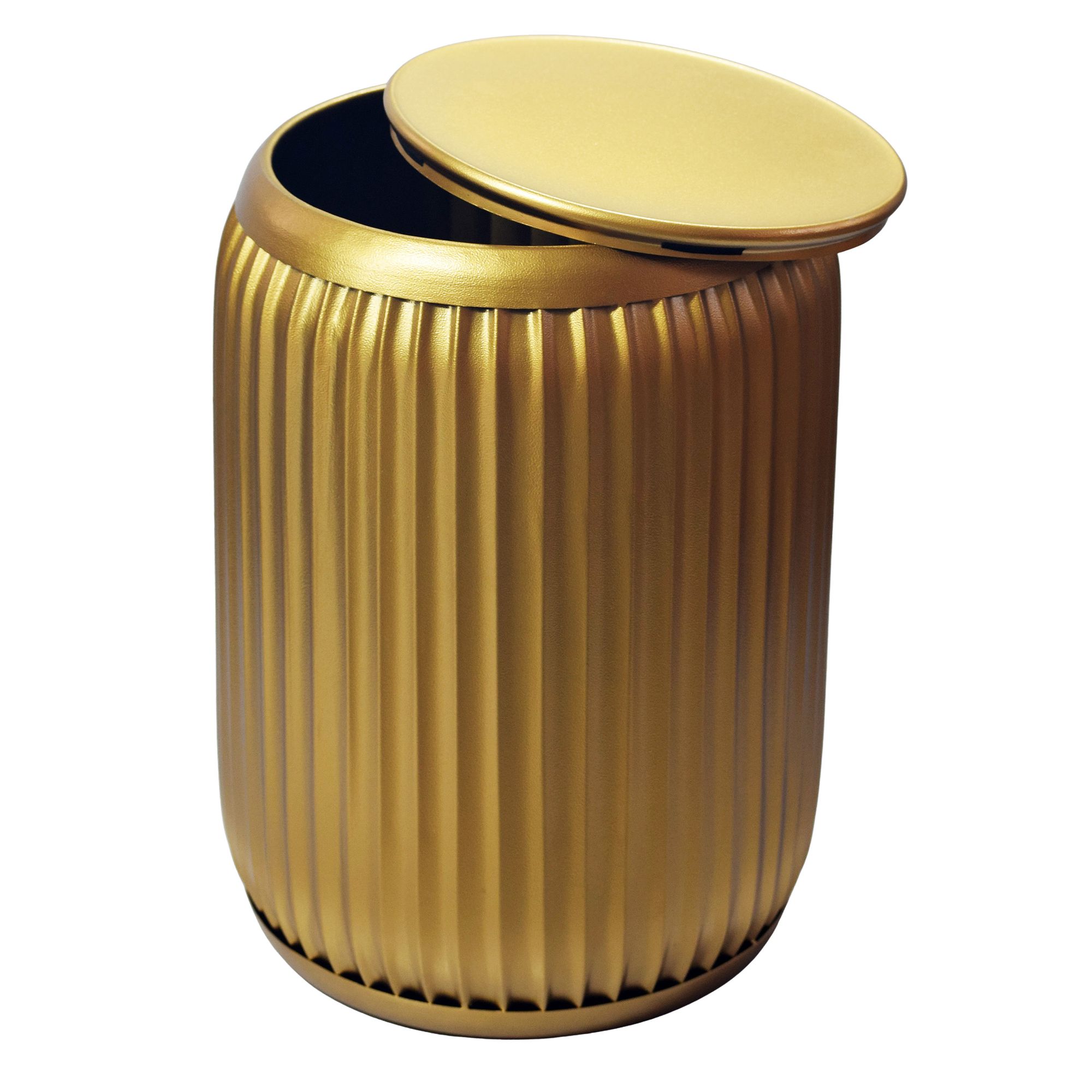Beistelltisch Laerdal Metall Gold Ø 35 cm