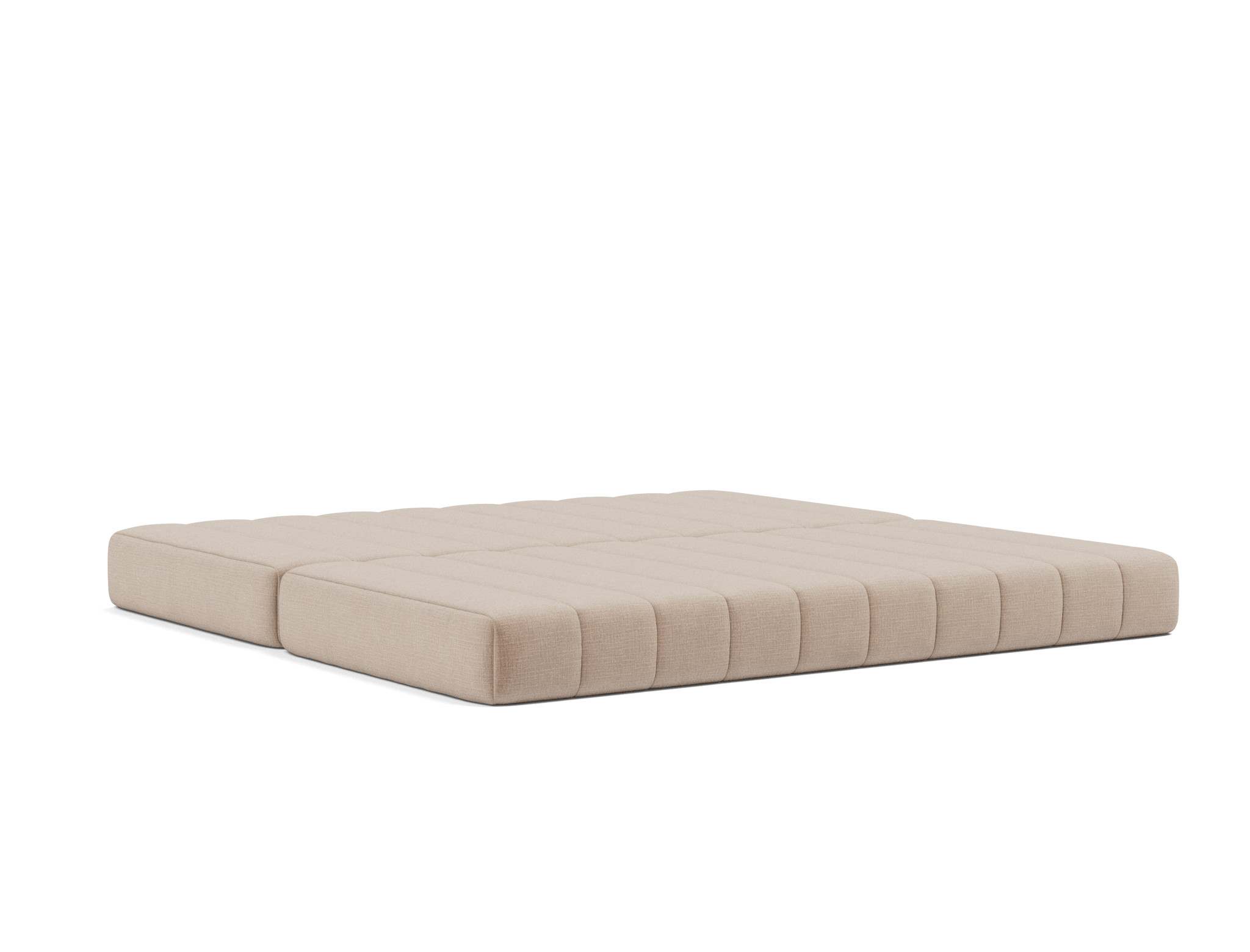 Schlafsofa CozyPad mit Armlehnen Chenille Esina 417-Mocha
