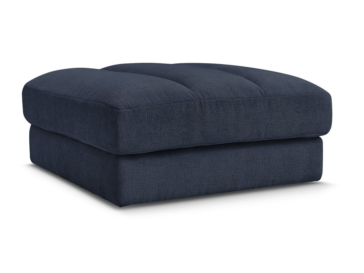 Bobochic Sierra Pouf Strukturstoff Dunkelblau
