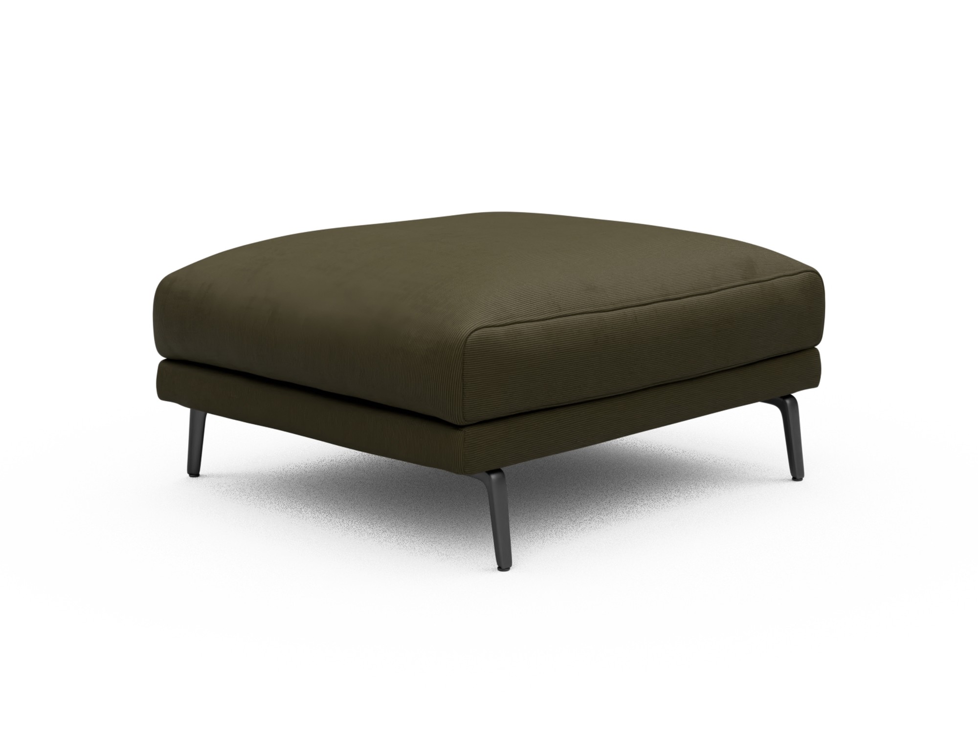 Skandi Home Ottomane Karl Cordufine-Pine-Green moebelfaktor