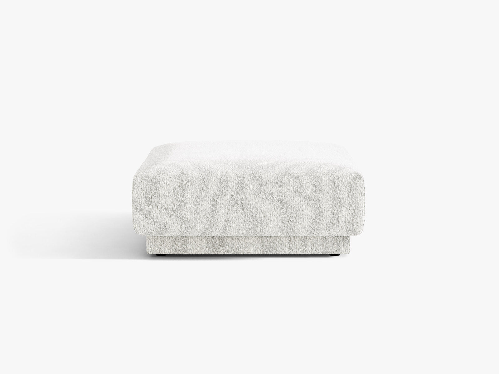 Micadoni Hocker Miley 1-Sitzer Boucle Baloo Weiß